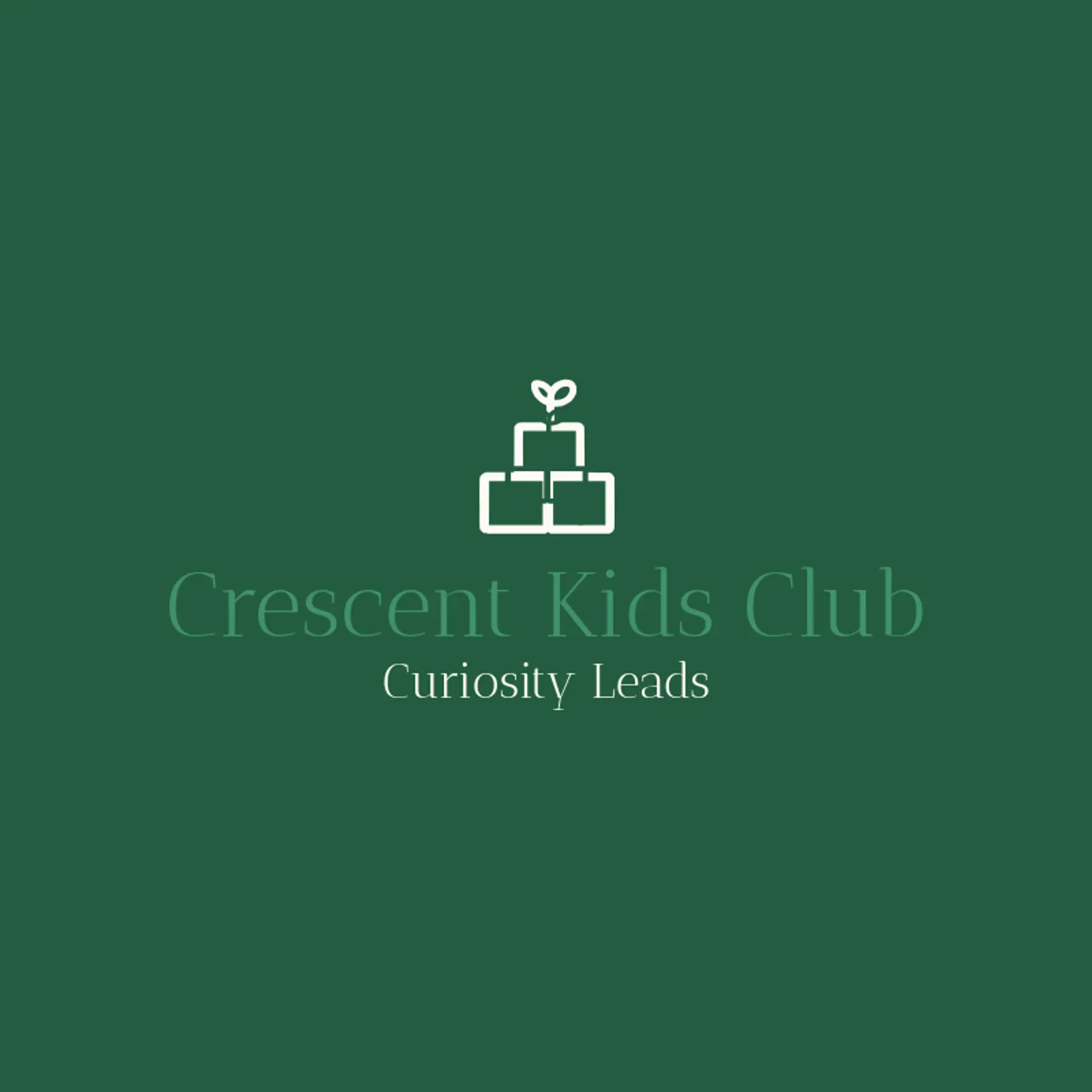 Crescent Kids Club logo for primary school