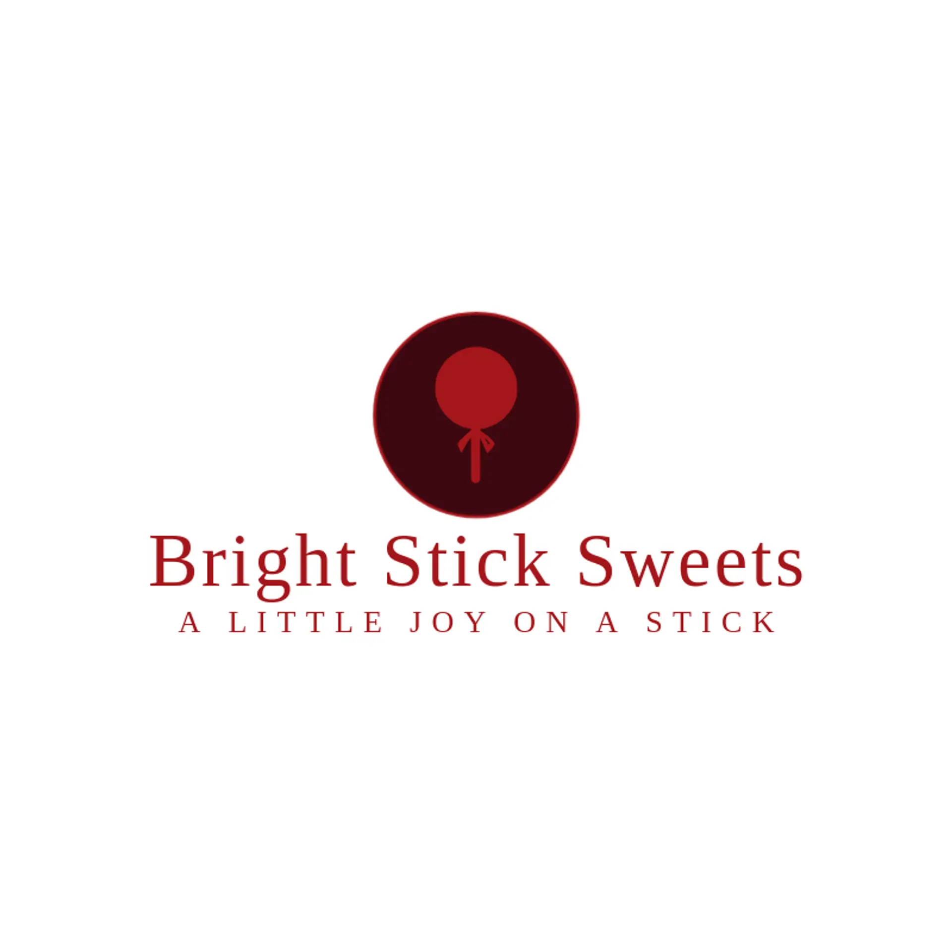 Bright Stick Sweets logo for lollipop