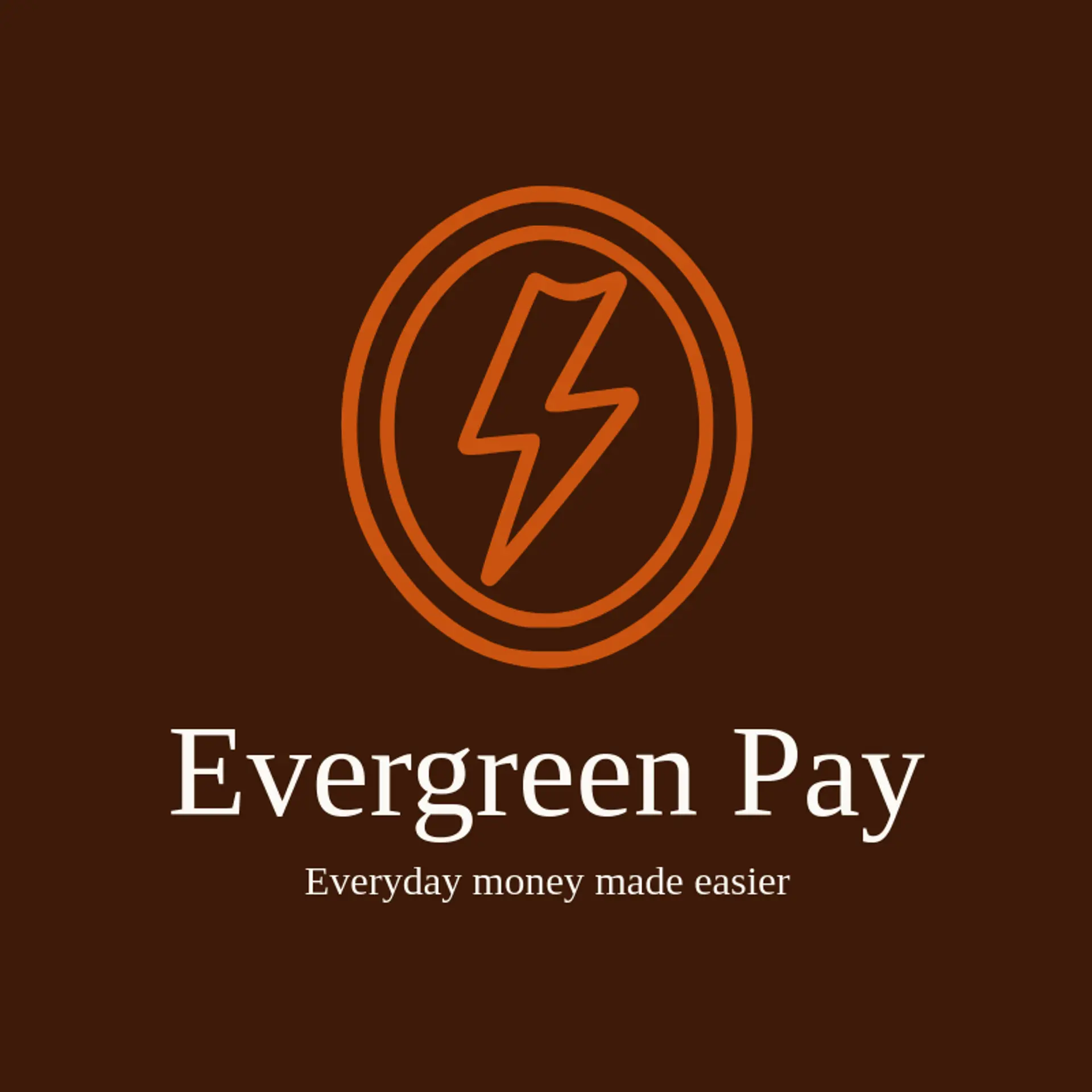 Evergreen Pay logo for fintech
