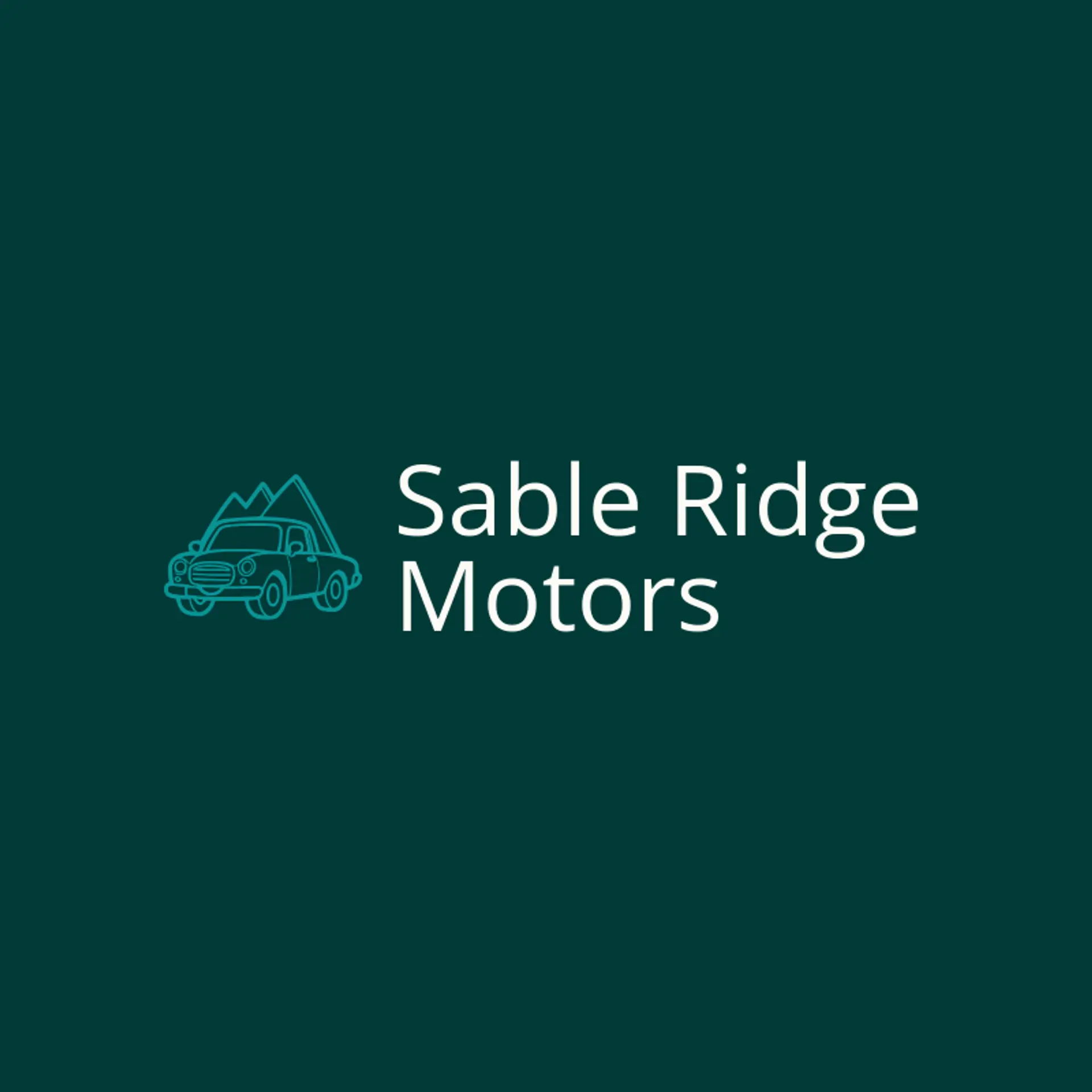 Sable Ridge Motors logo for sedan