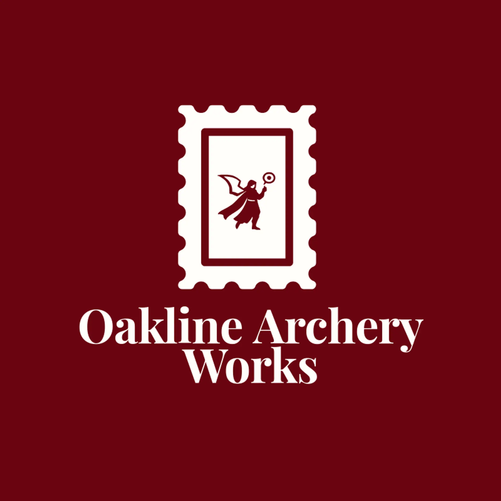 Oakline Archery Works logo for archer