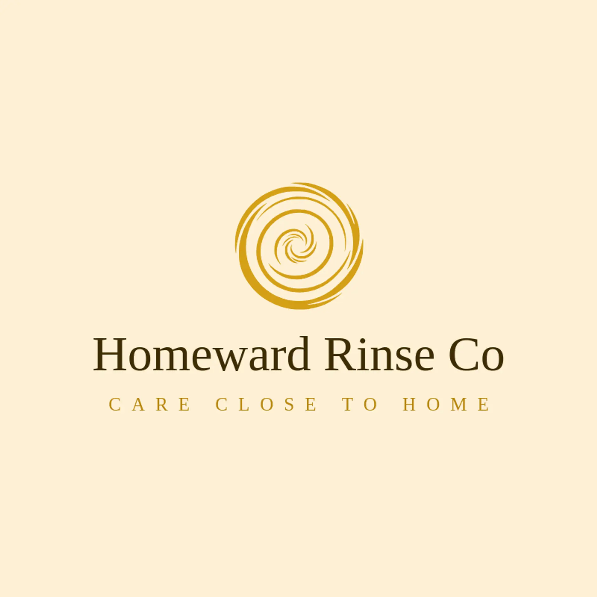 Homeward Rinse Co logo for whirlpool