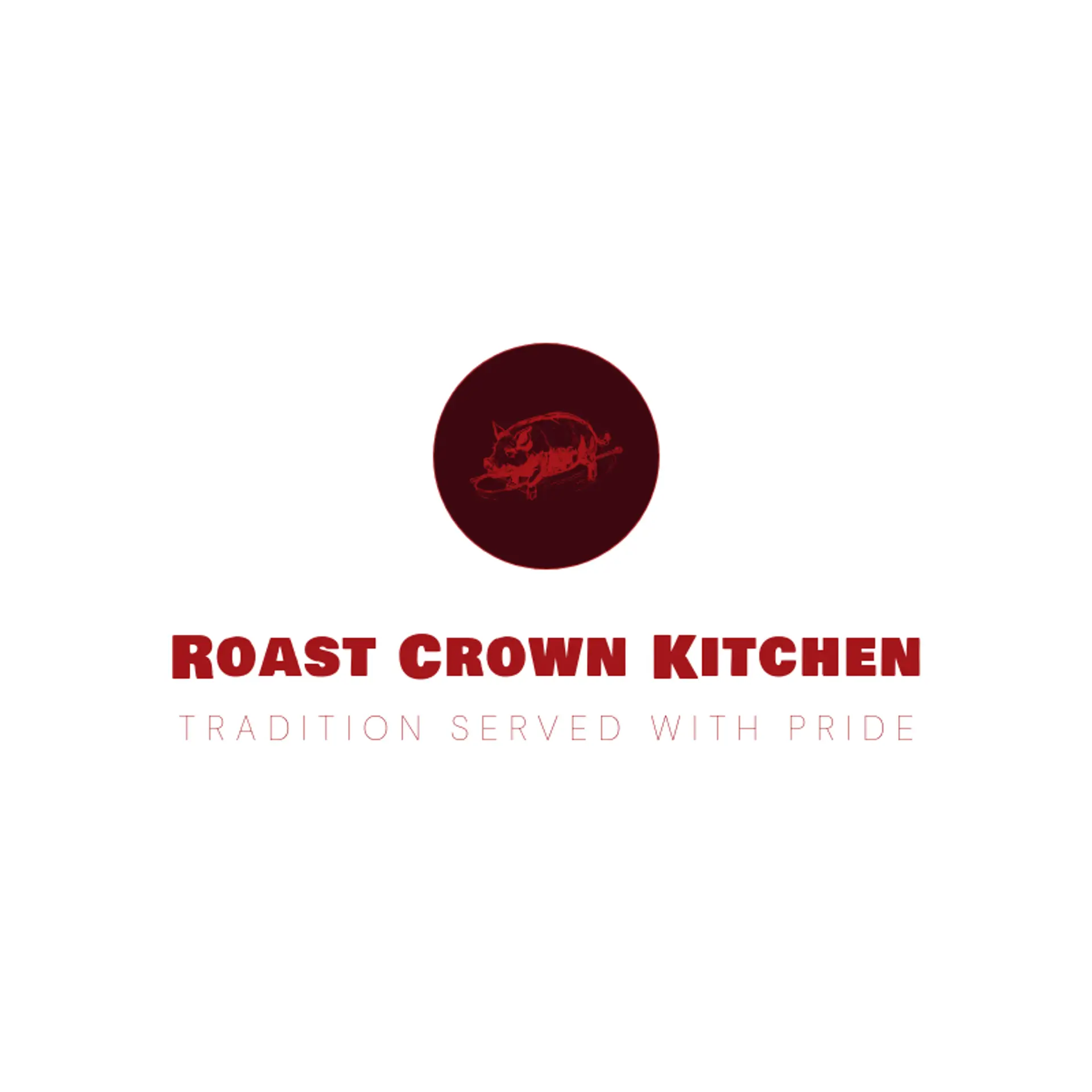 Roast Crown Kitchen logo for lechon