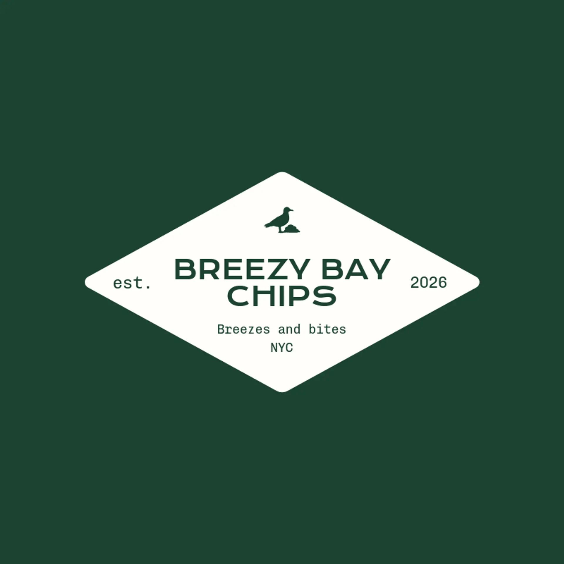 Breezy Bay Chips logo for chips