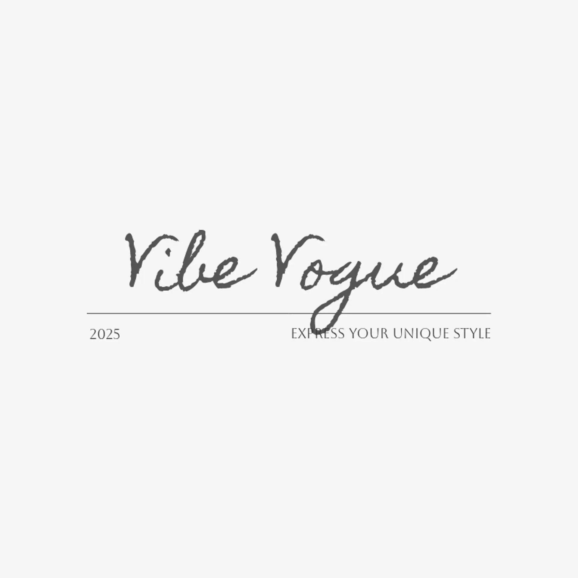 Vibe Vogue logo for fashion wear