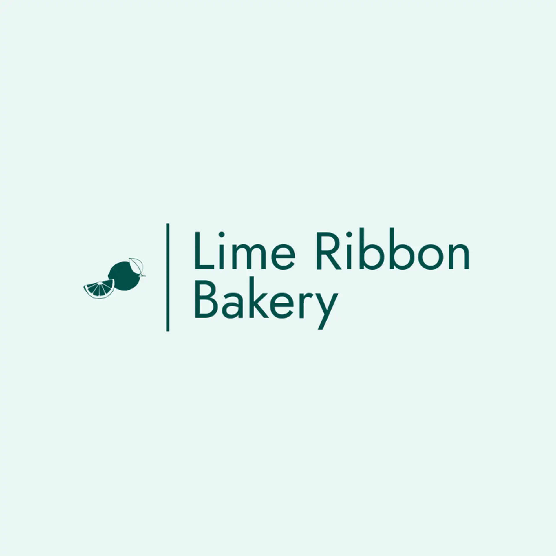 Lime Ribbon Bakery logo for Lime