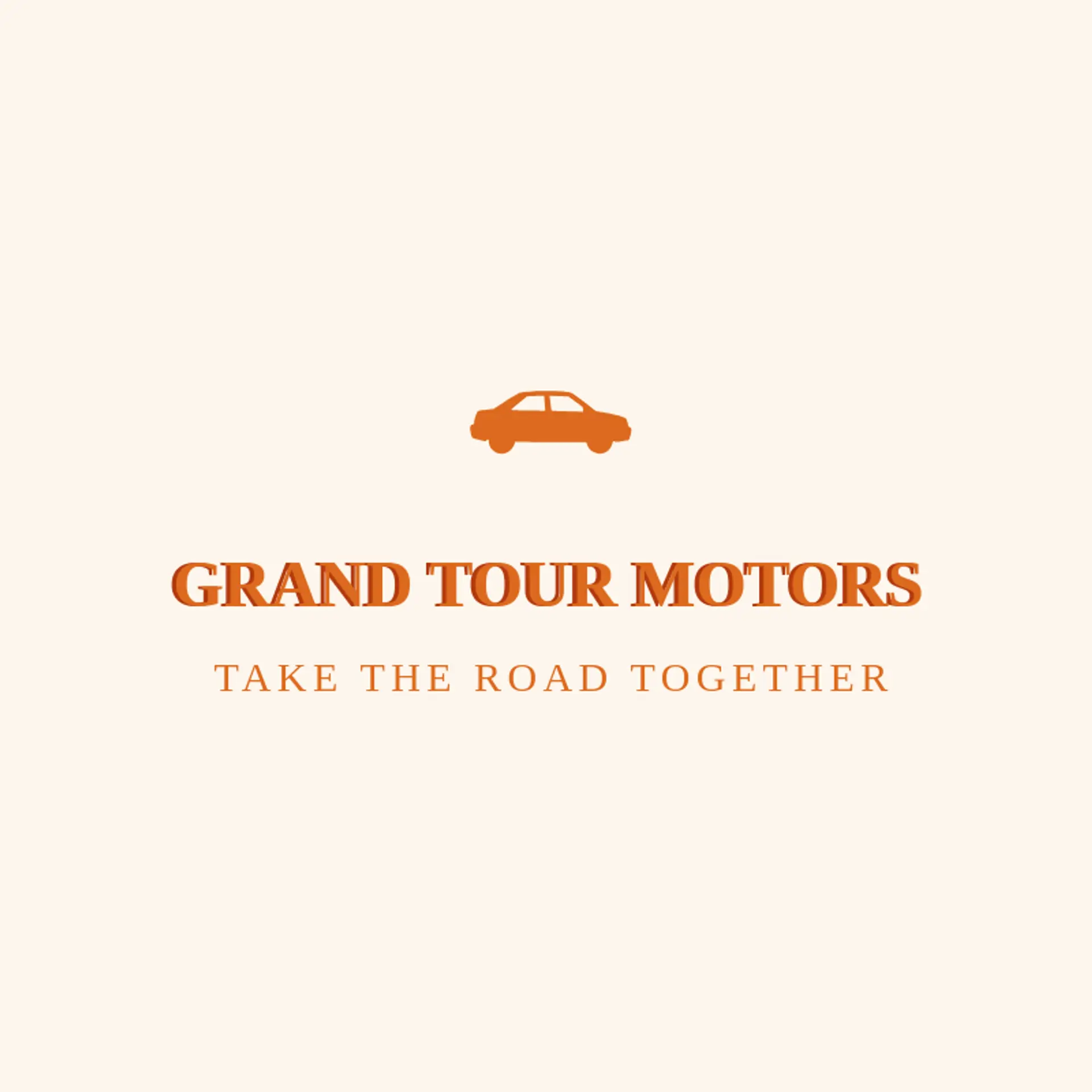 Grand Tour Motors logo for car rental
