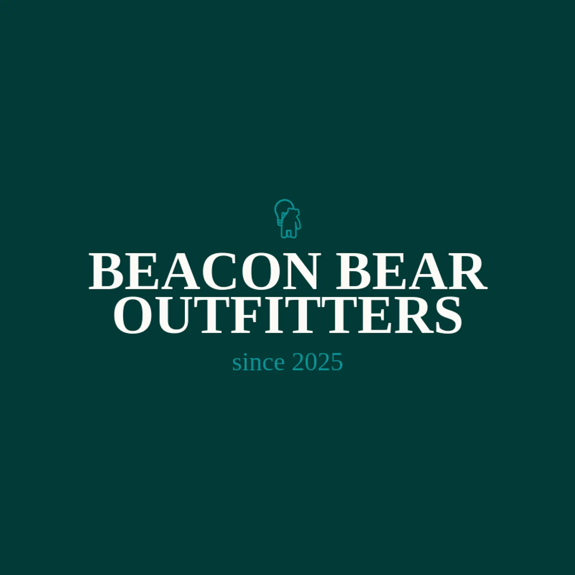 Beacon Bear Outfitters logo for light bulb