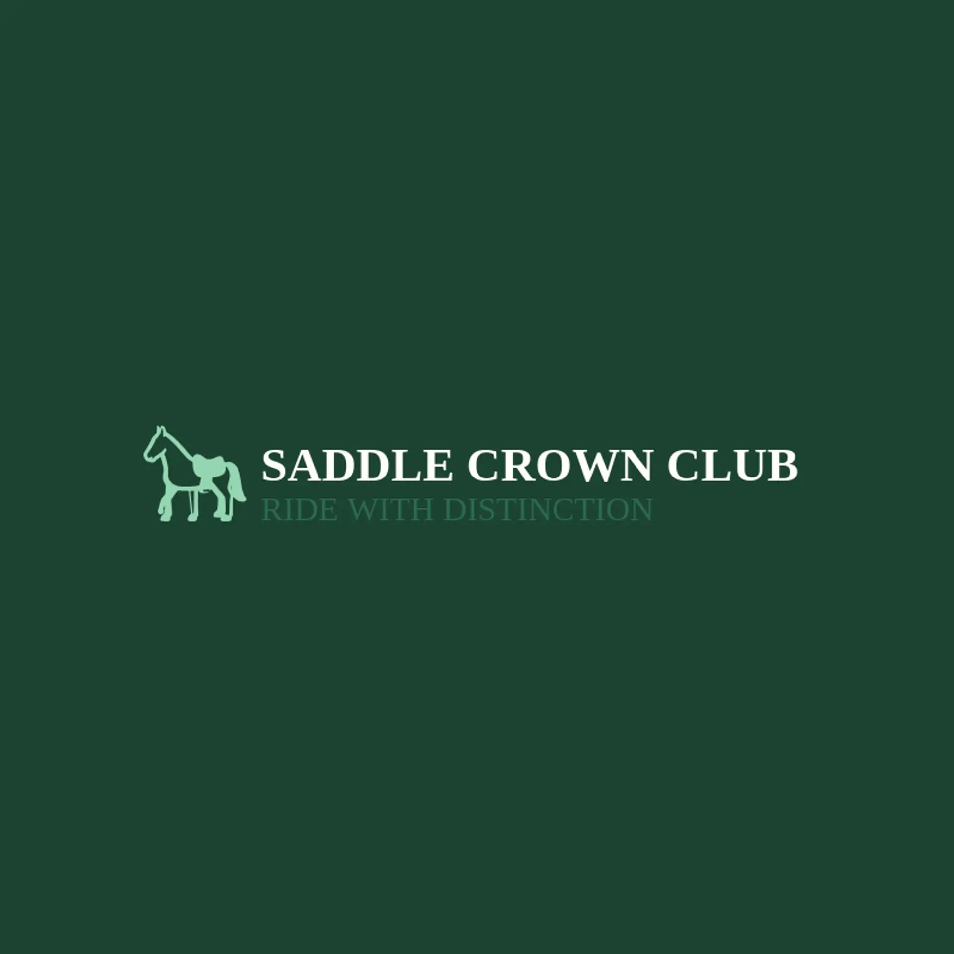 Saddle Crown Club logo for derby