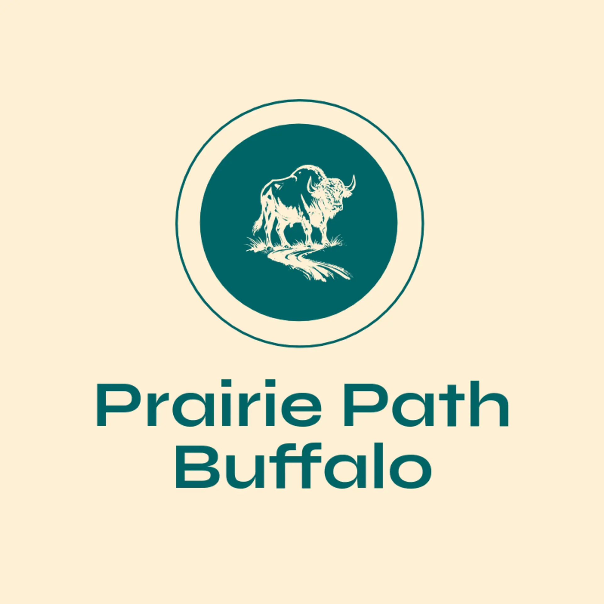 Prairie Path Buffalo logo for buffalo