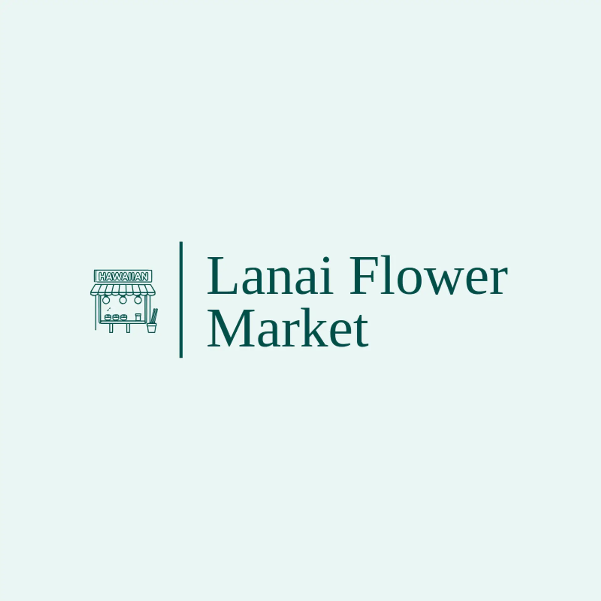 Lanai Flower Market logo for hawaiian