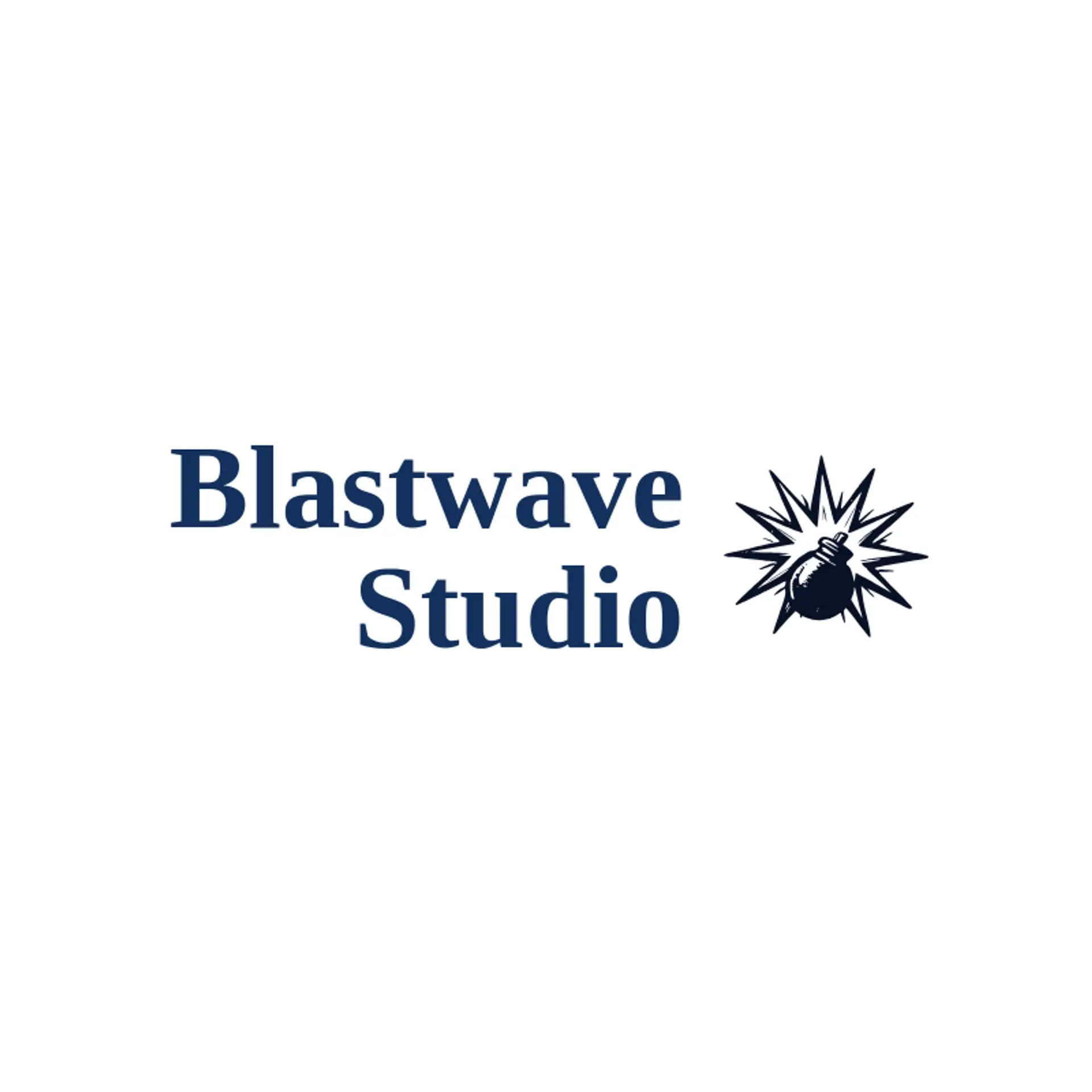 Blastwave Studio logo for bomb
