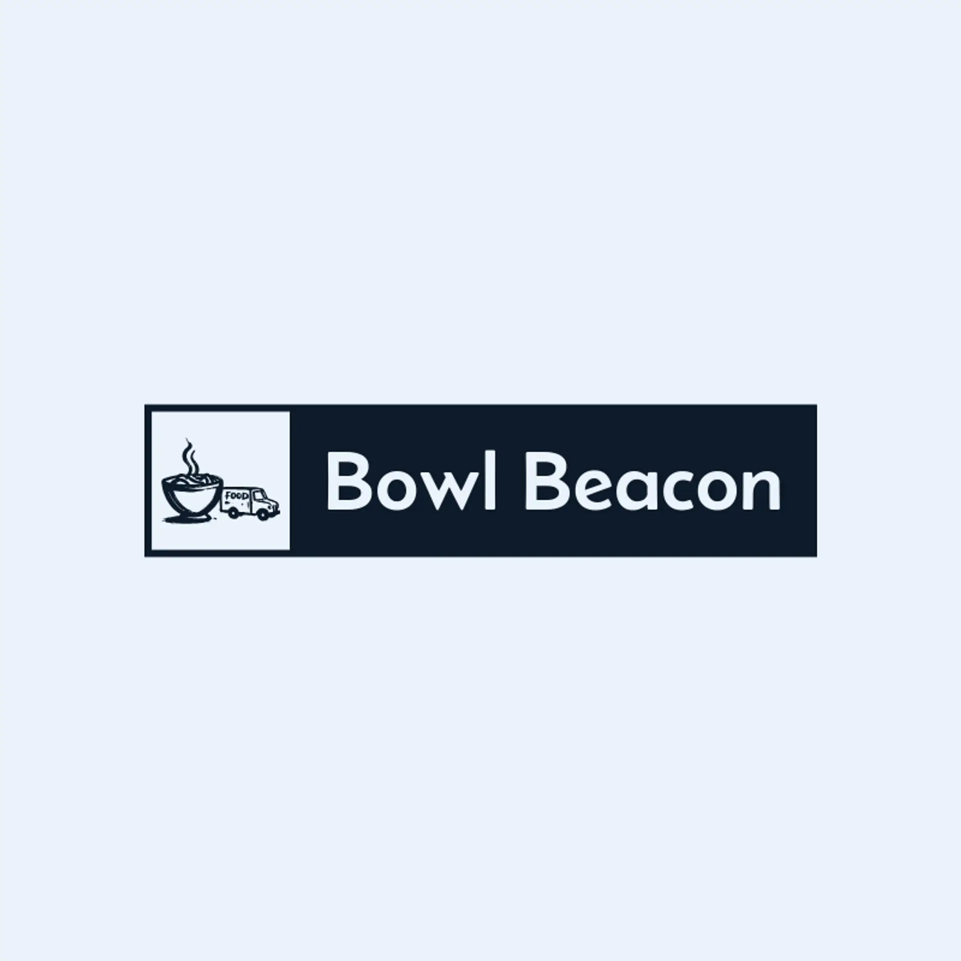 Bowl Beacon logo for food truck