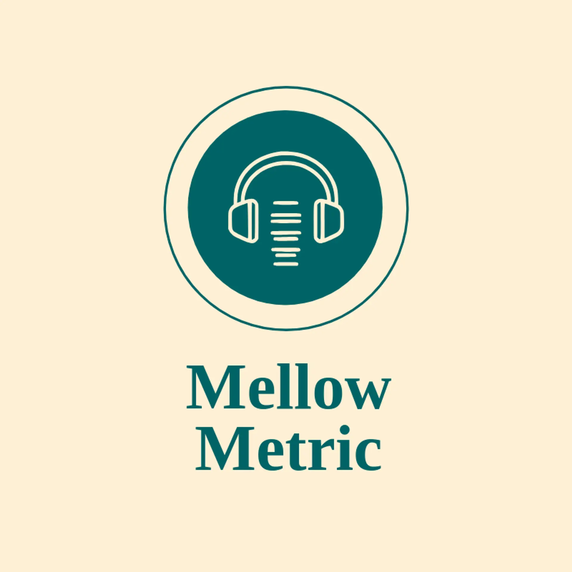 Mellow Metric logo for headphone