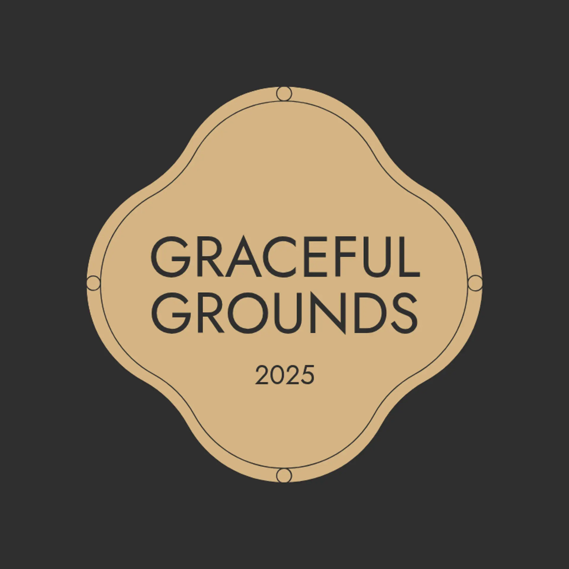 Graceful Grounds logo for classy real estate