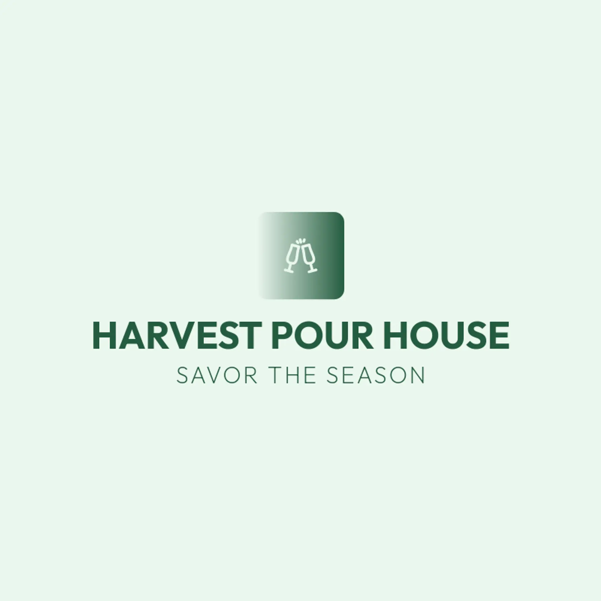 Harvest Pour House logo for cheers
