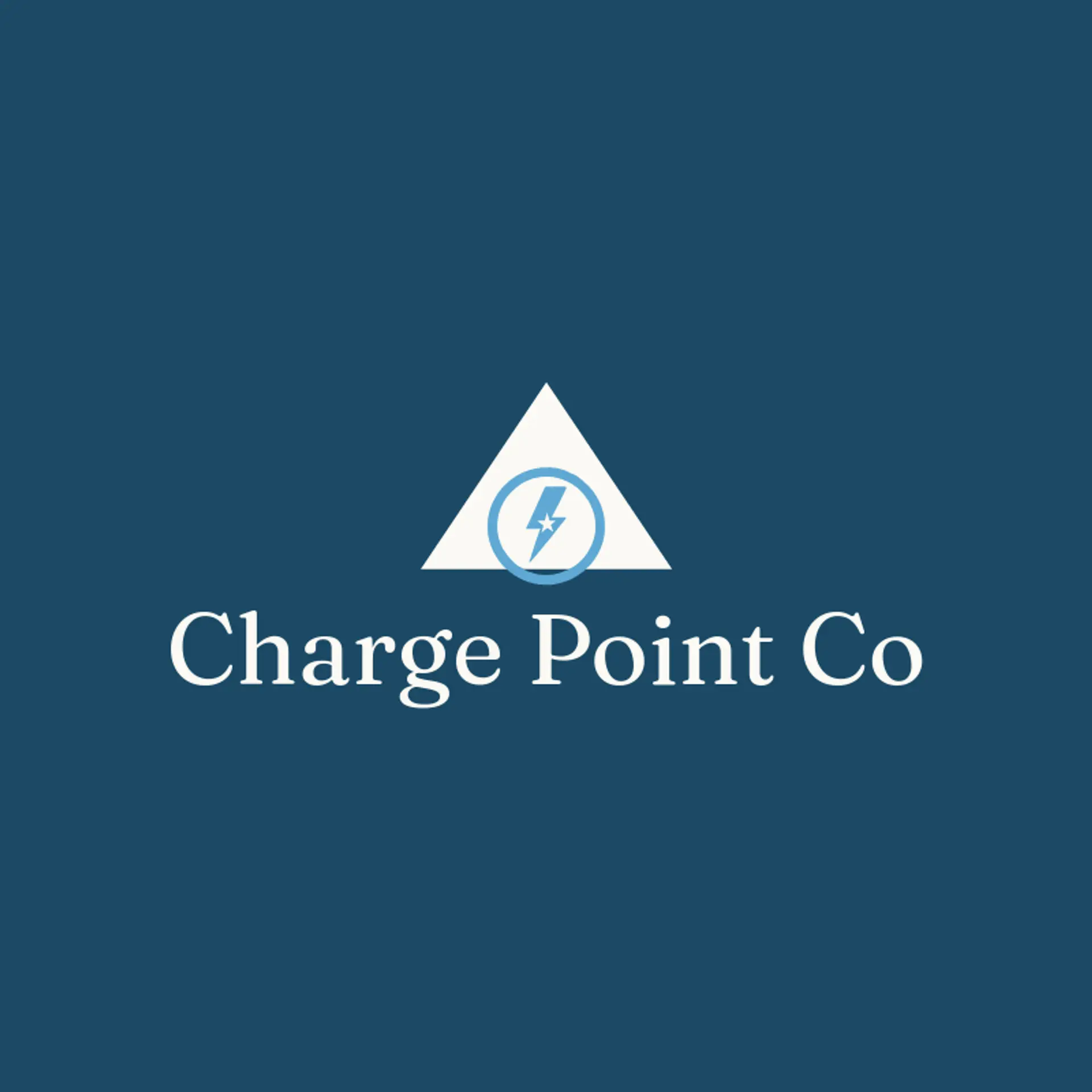Charge Point Co logo for mobile shop