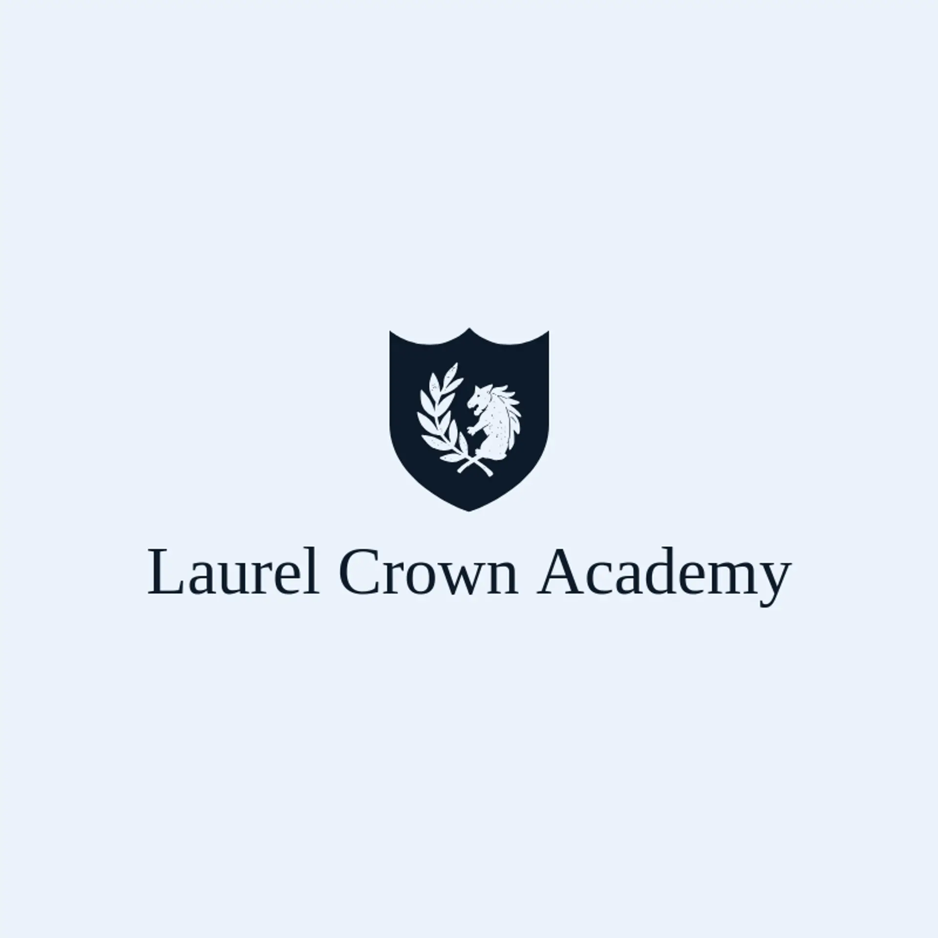 Laurel Crown Academy logo for griffin