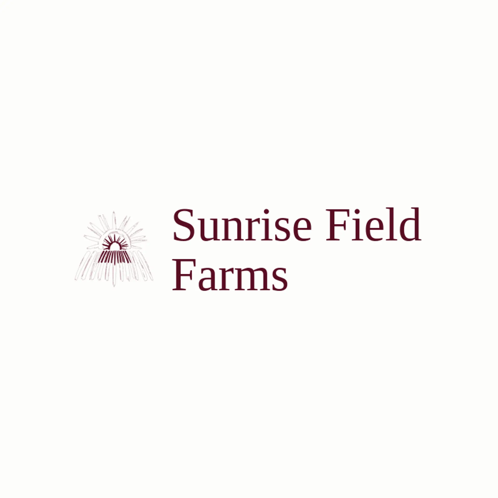 Sunrise Field Farms logo for sunshine