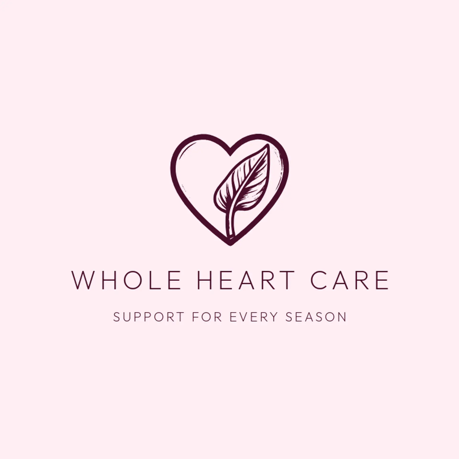 Whole Heart Care logo for mental health