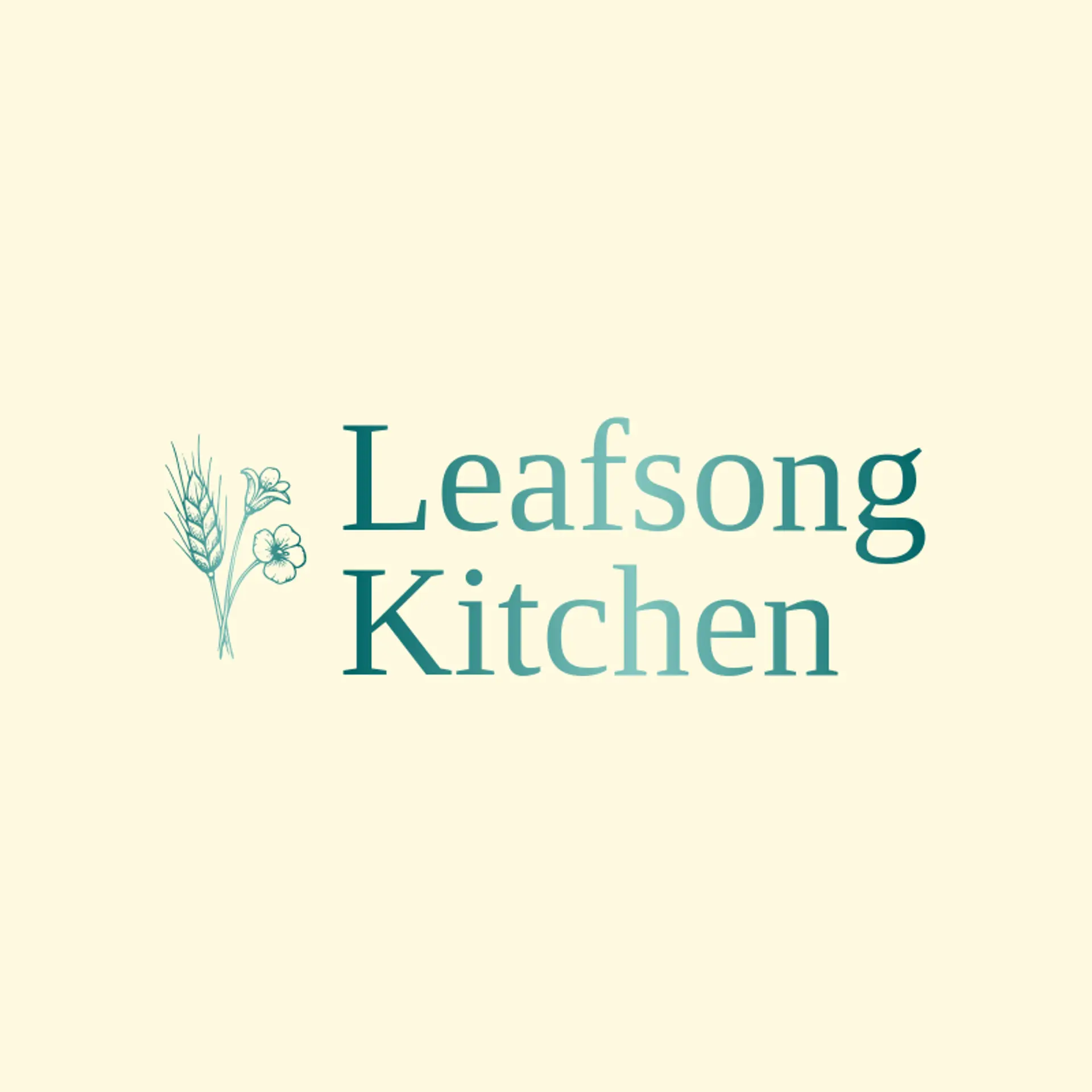 Leafsong Kitchen logo for vegetarian