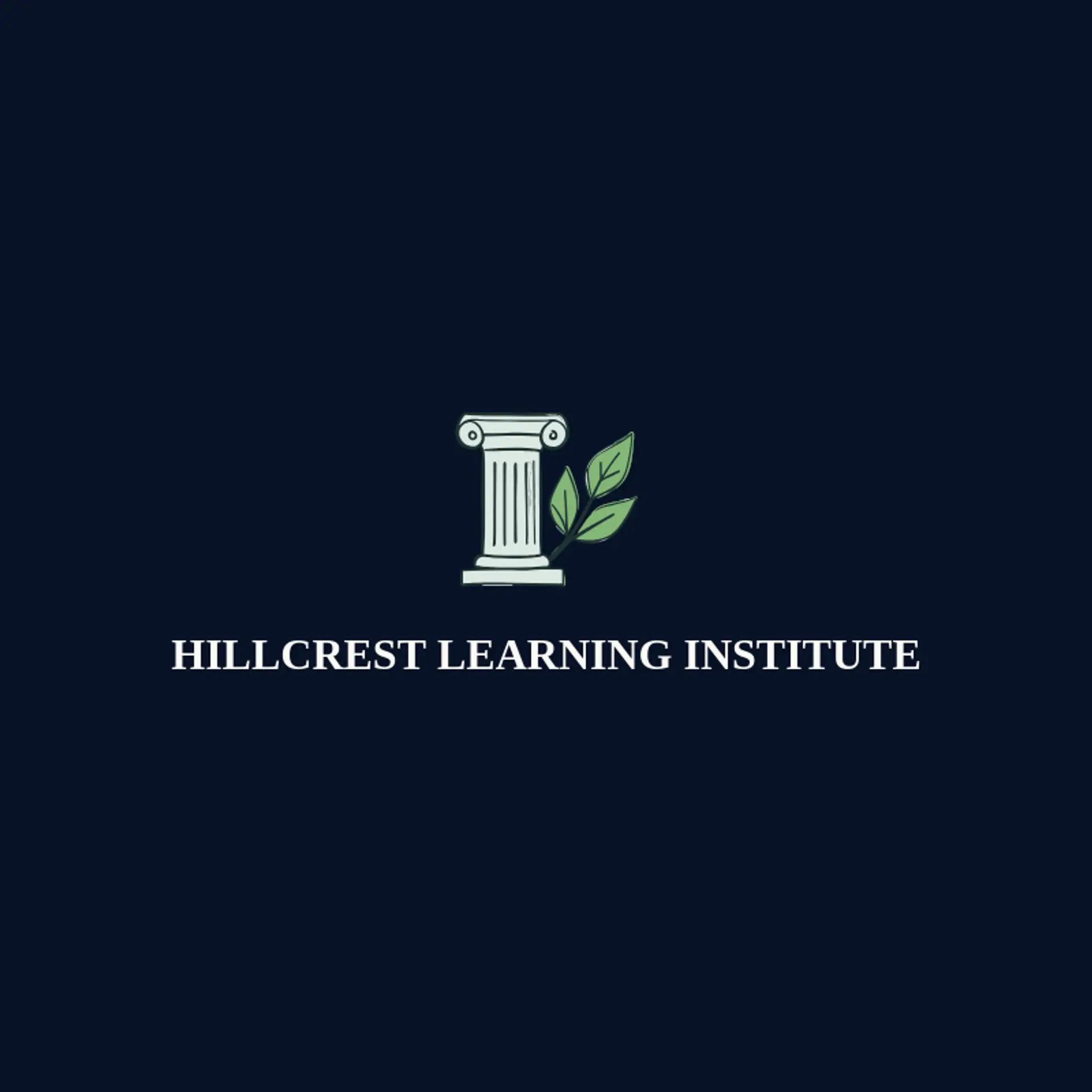 Hillcrest Learning Institute logo for institute
