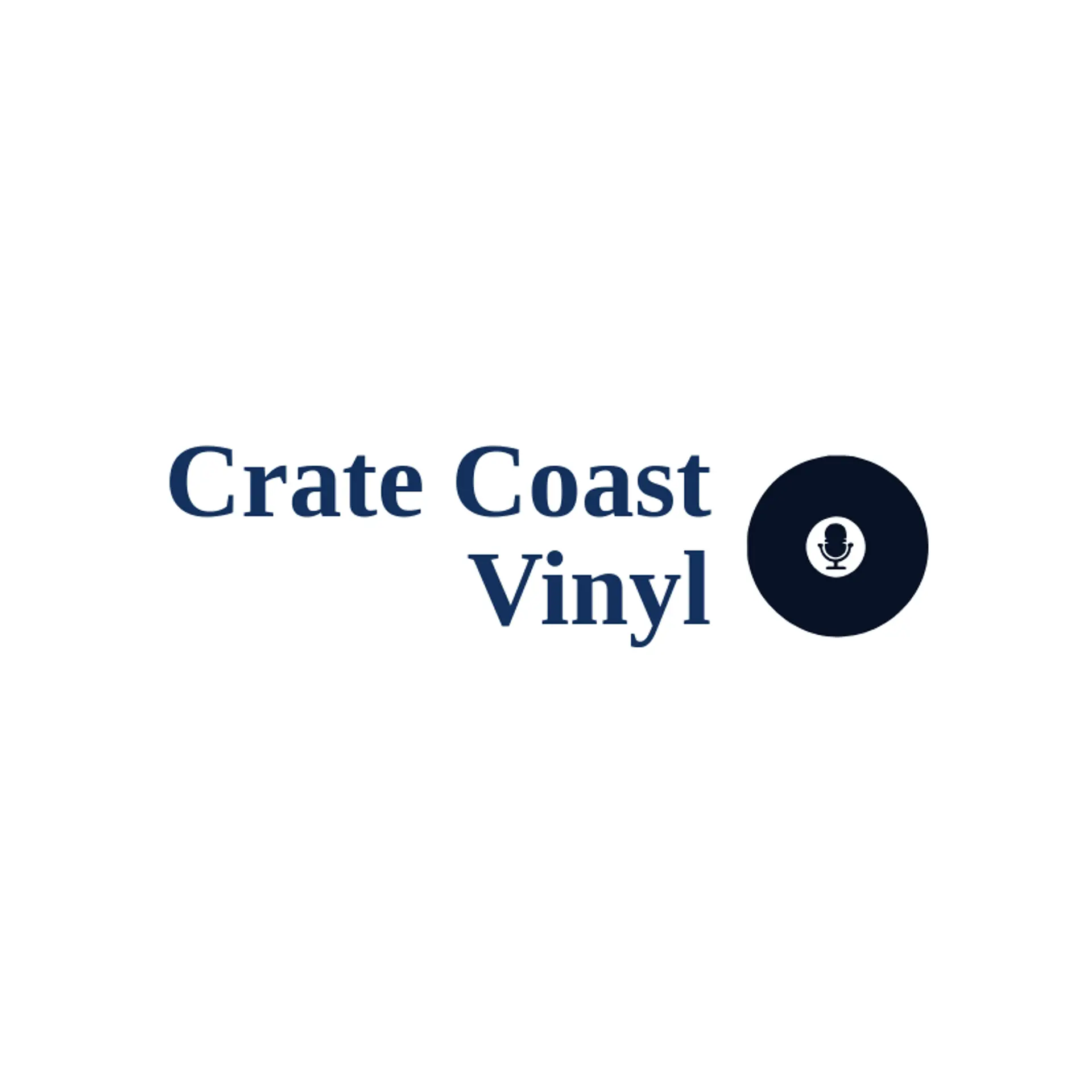 Crate Coast Vinyl logo for vinyl