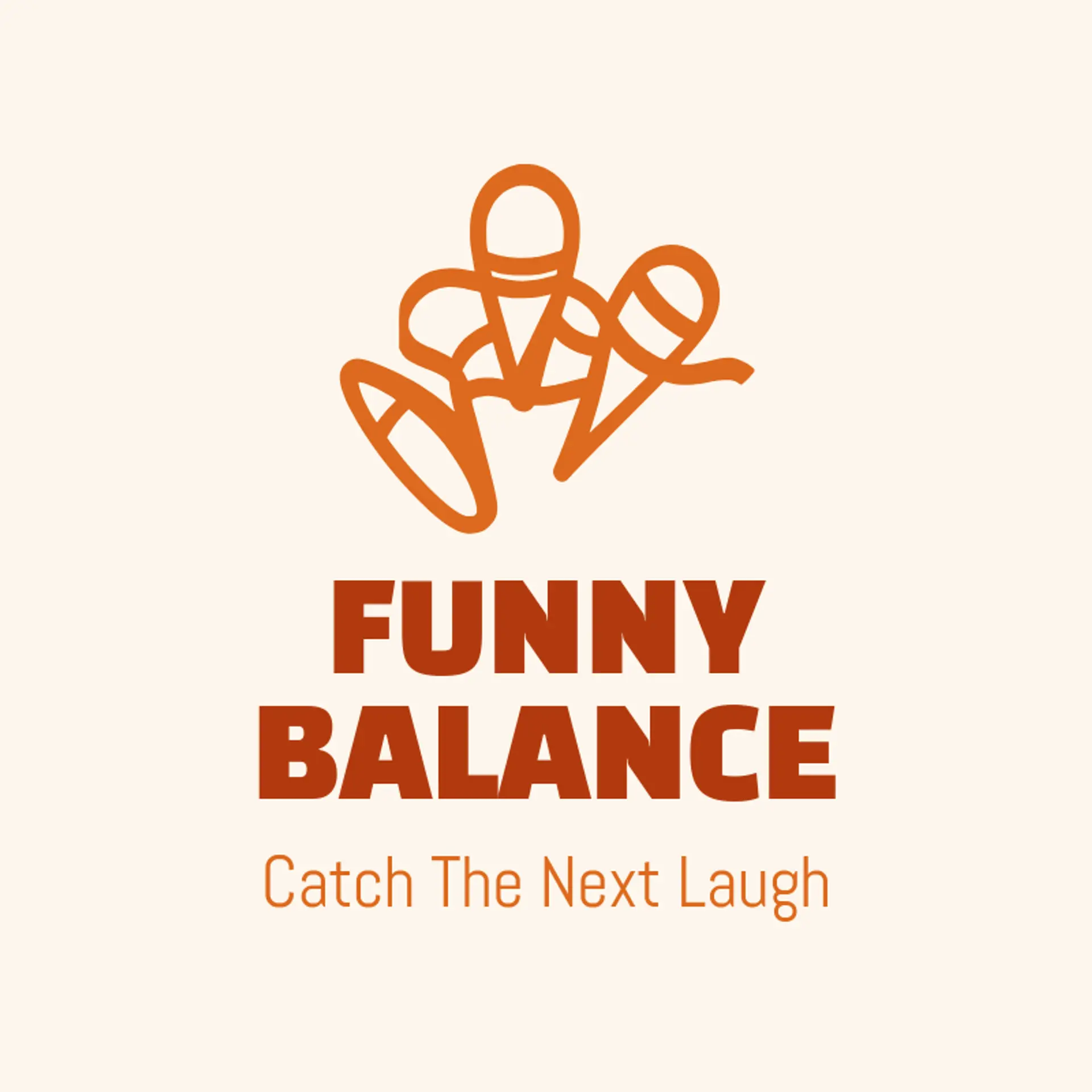 Funny Balance logo for comedy