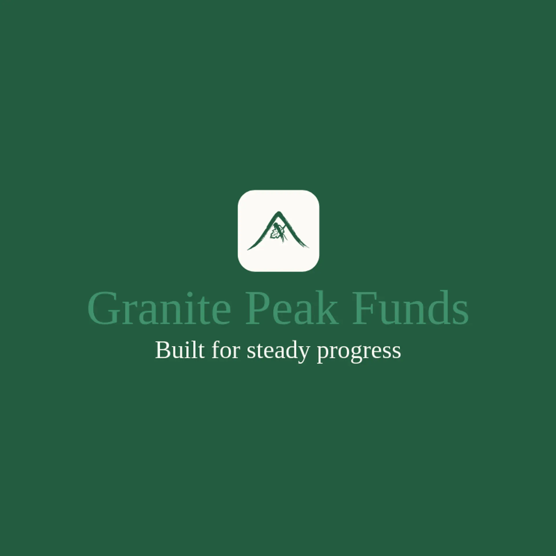 Granite Peak Funds logo for investment