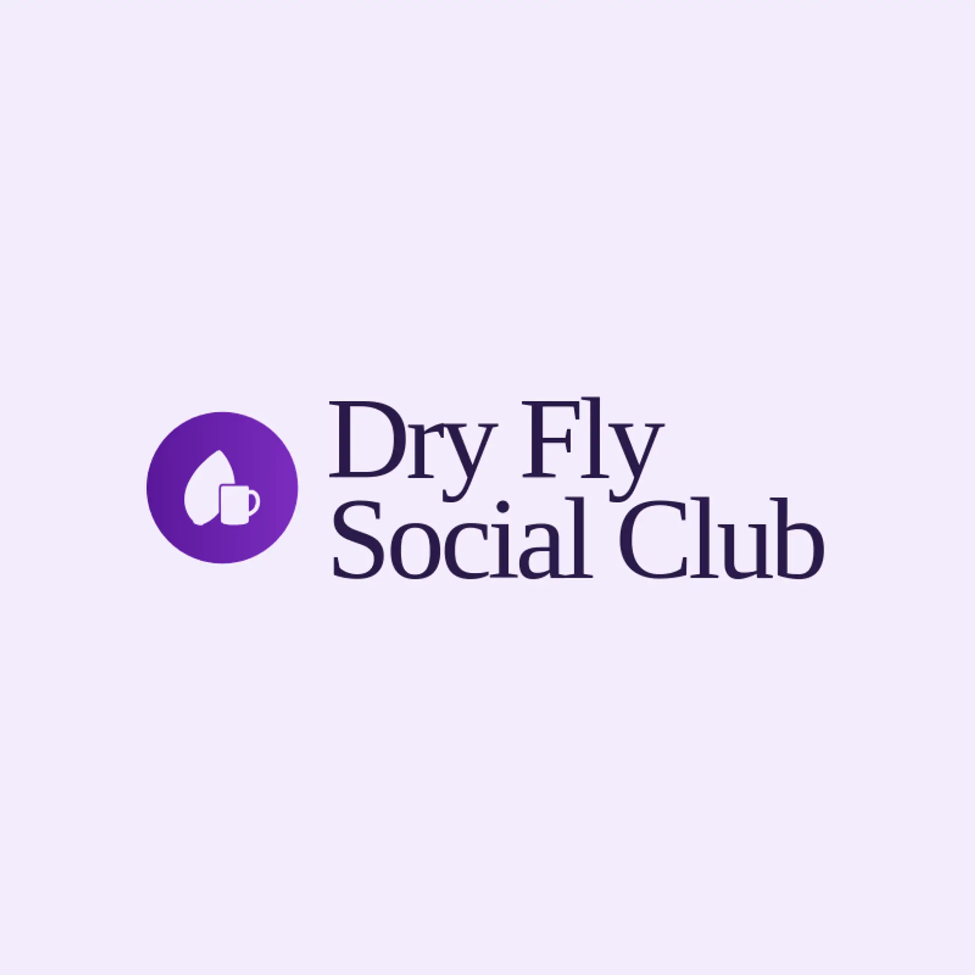 Dry Fly Social Club logo for fly fishing