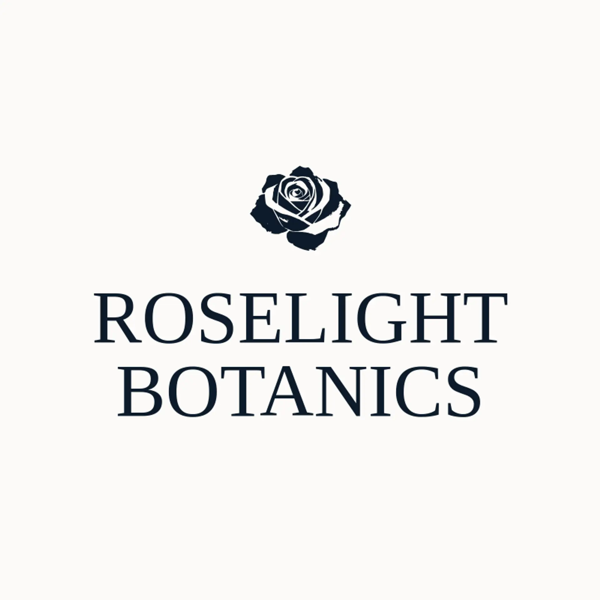 Roselight Botanics logo for bloom