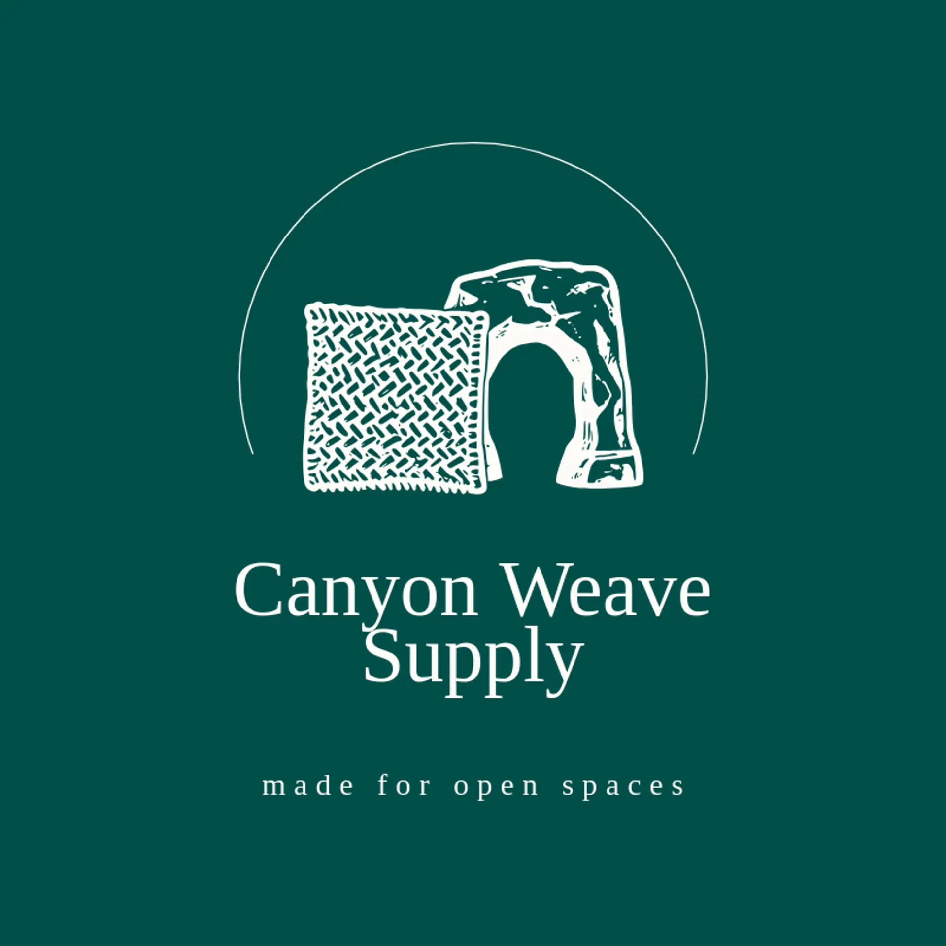 Canyon Weave Supply logo for fabric