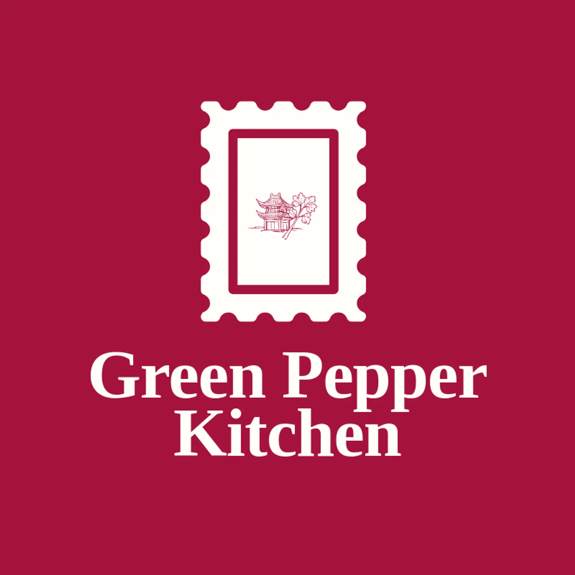 Green Pepper Kitchen logo for chinese restaurant