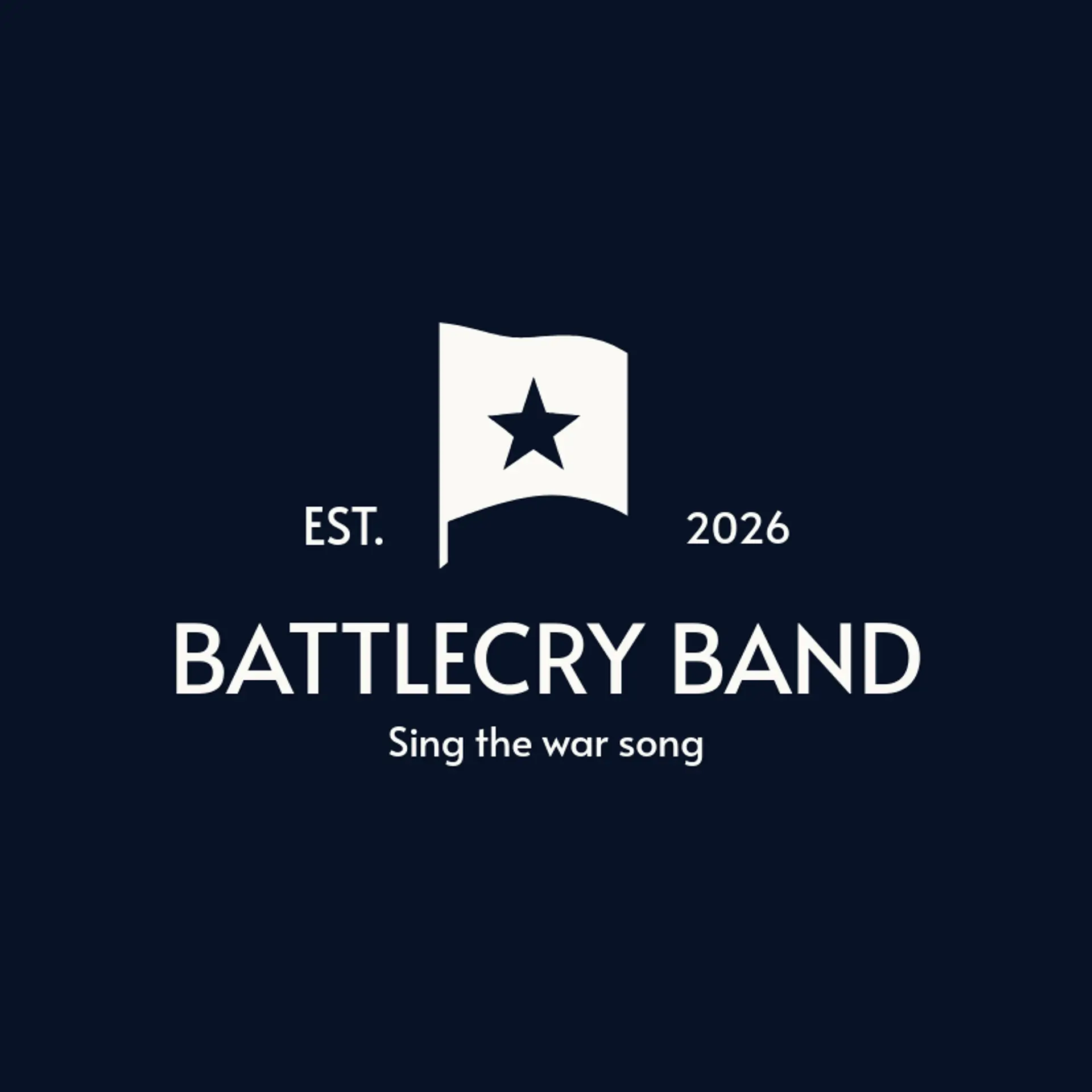 Battlecry Band logo for battle