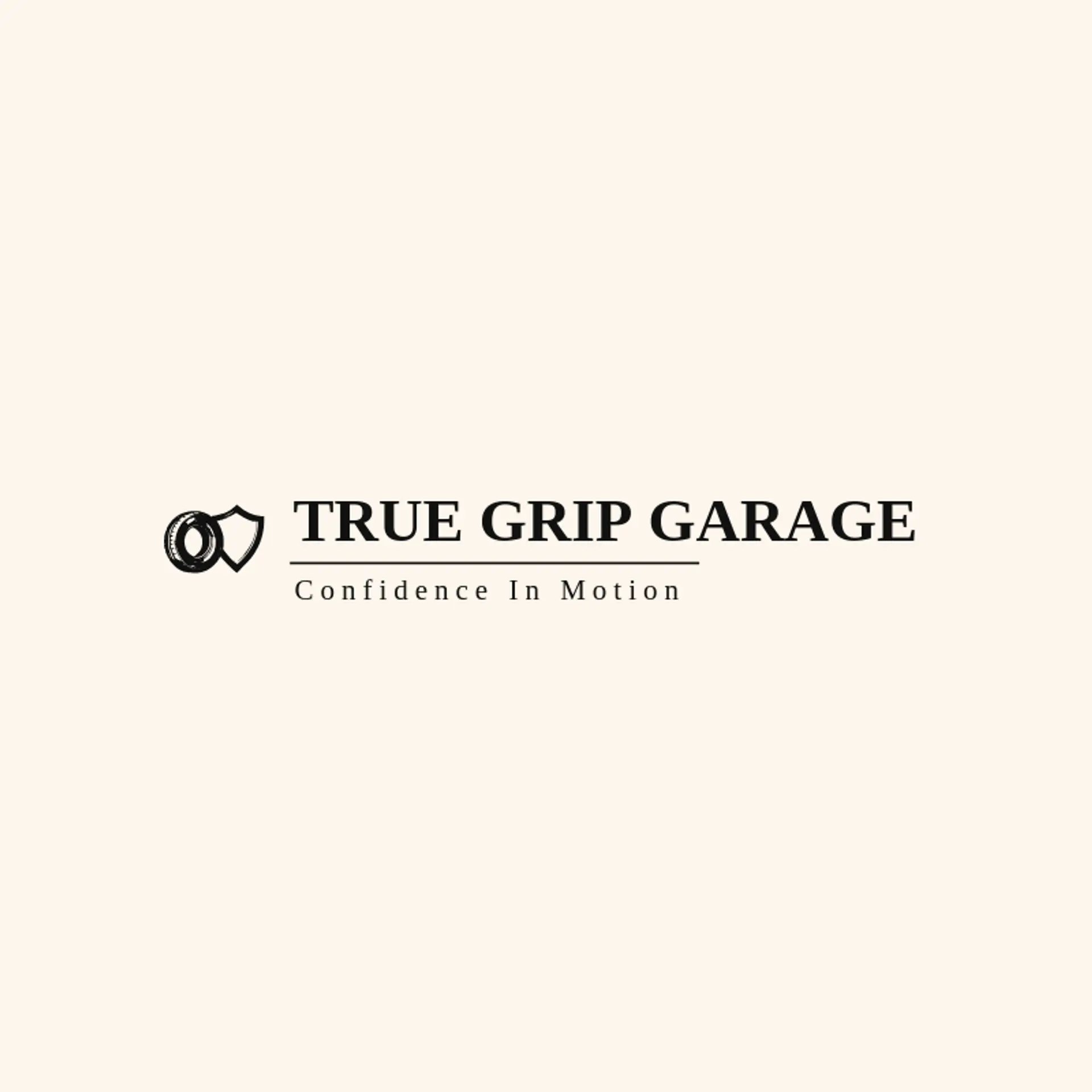 True Grip Garage logo for tire