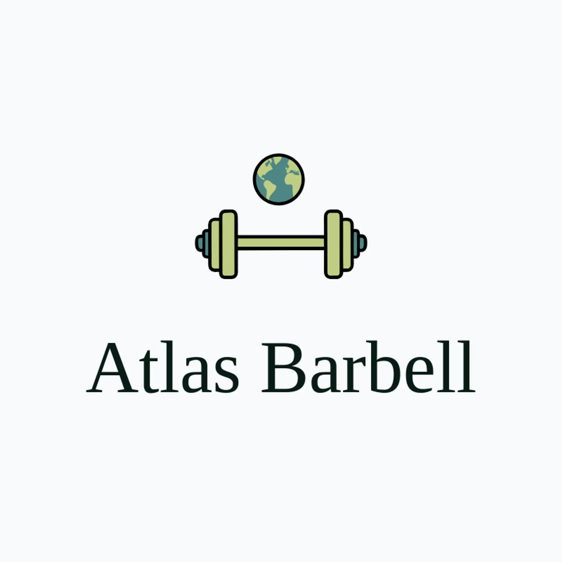 Atlas Barbell logo for weightlifting