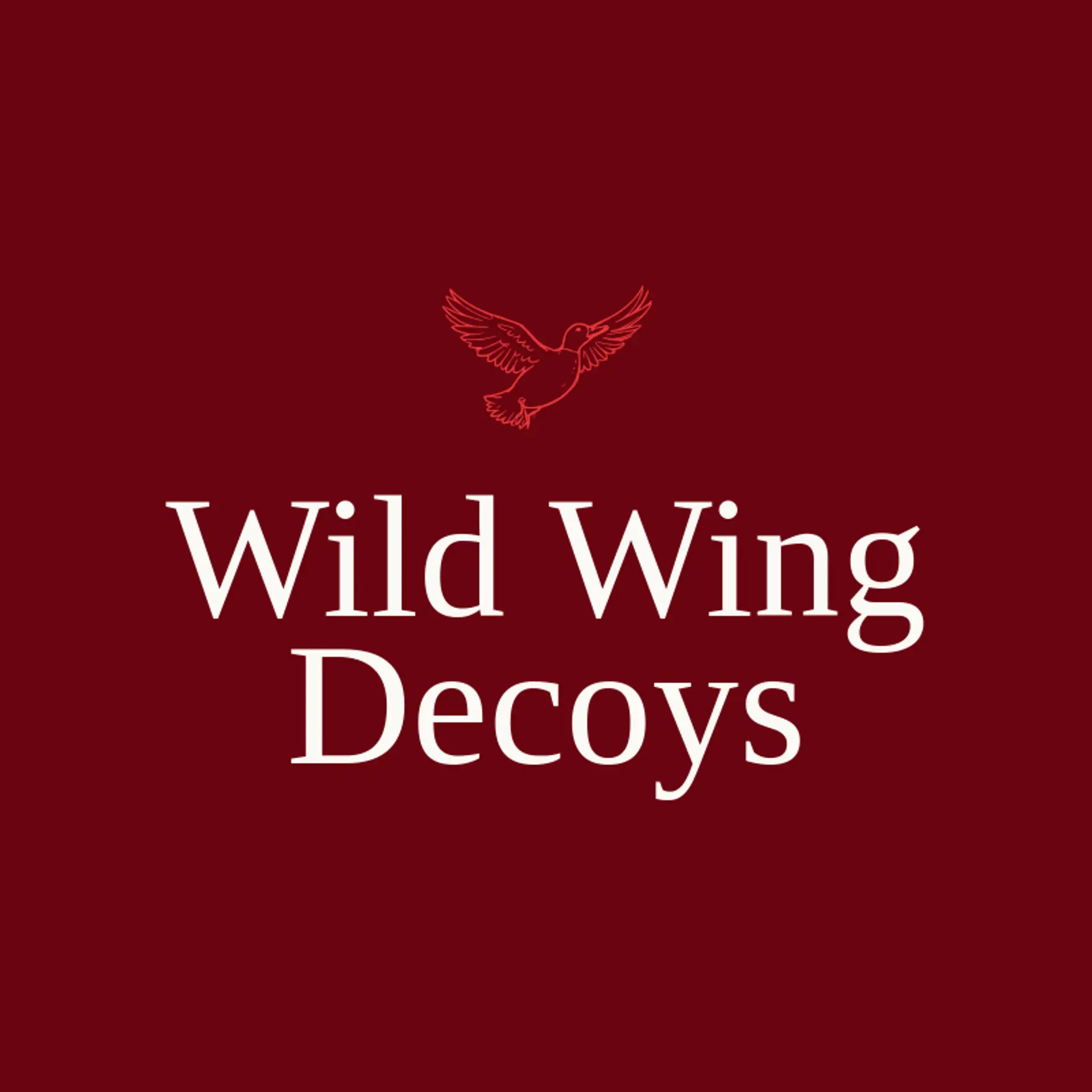 Wild Wing Decoys logo for duck hunting