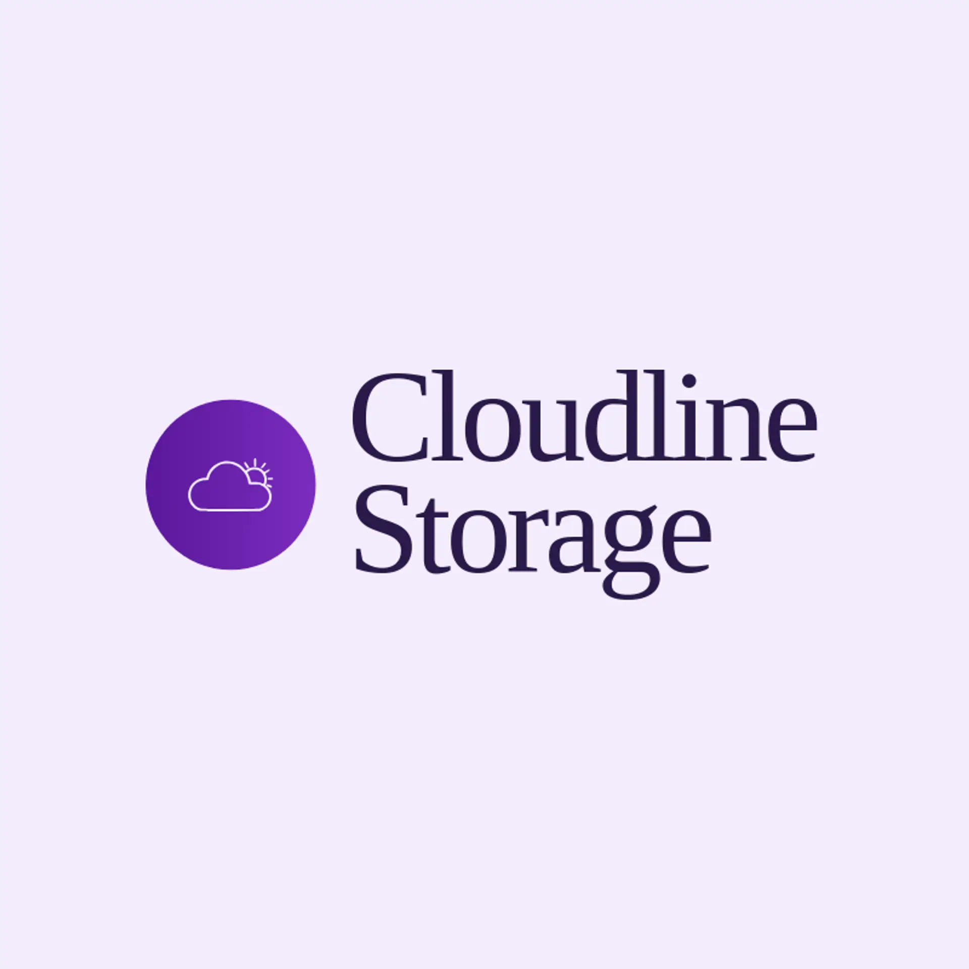 Cloudline Storage logo for cloud storage