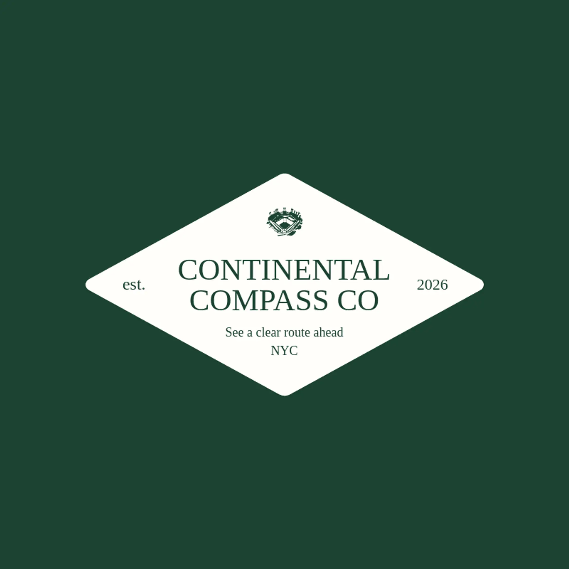Continental Compass Co logo for international