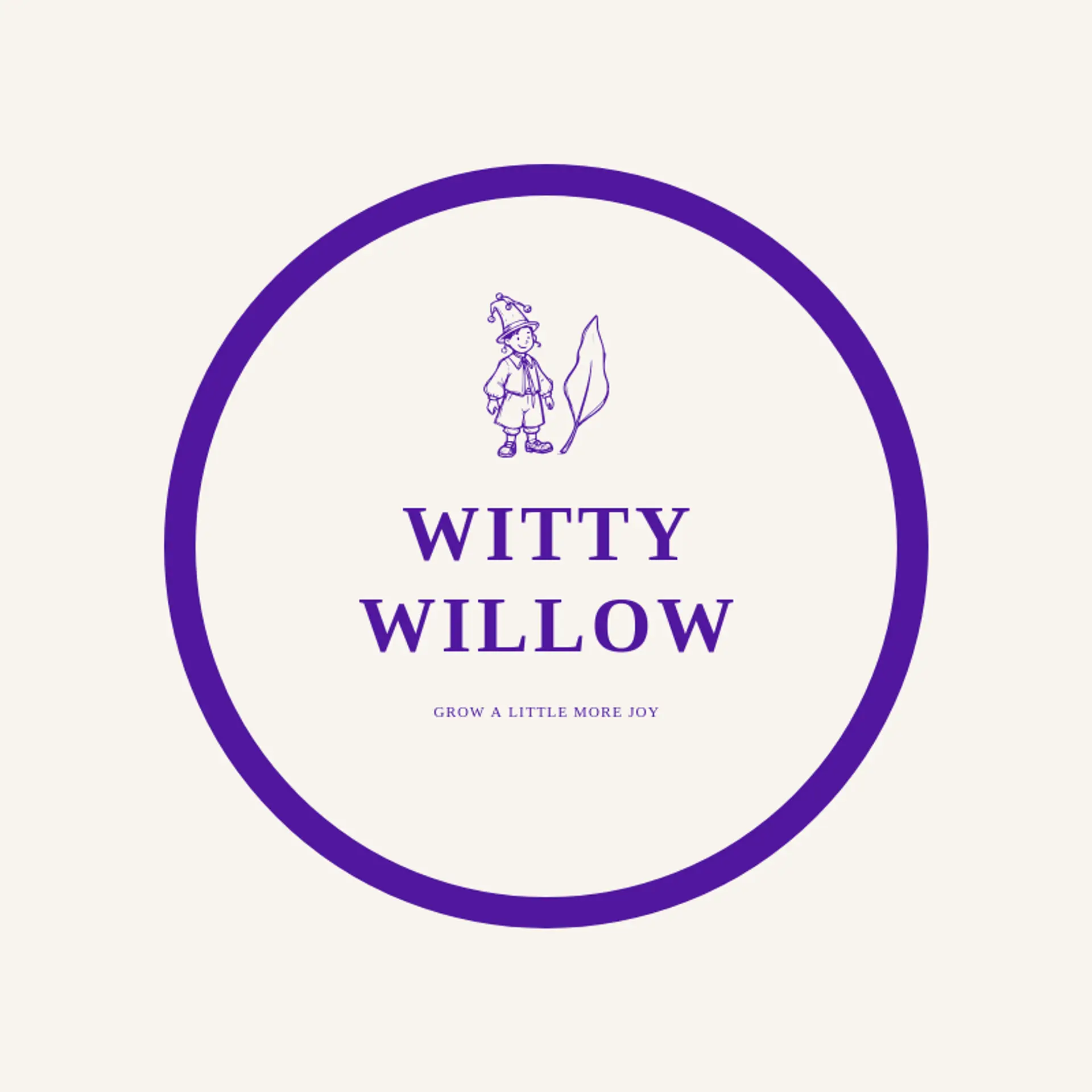 Witty Willow logo for jester