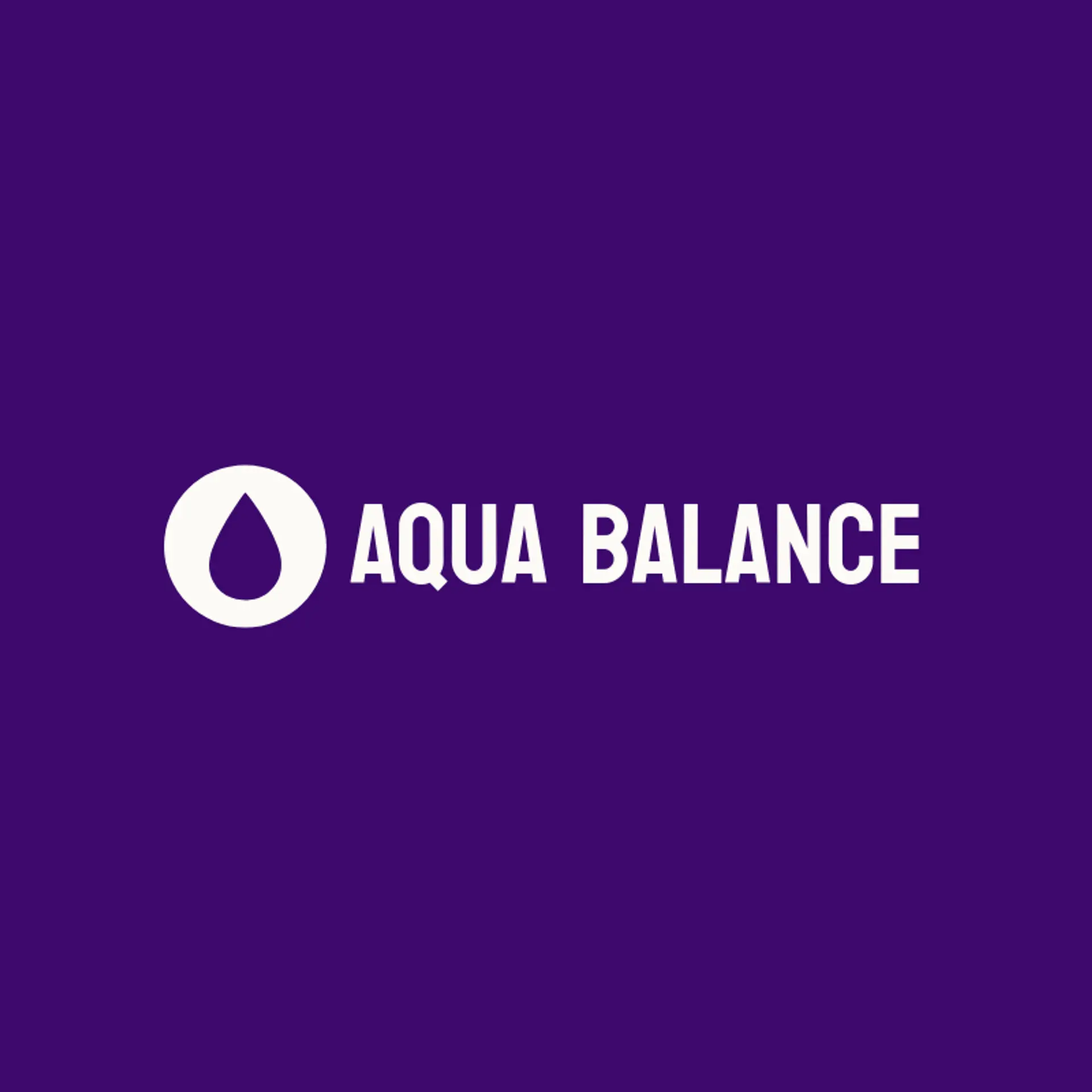 Aqua Balance logo for health