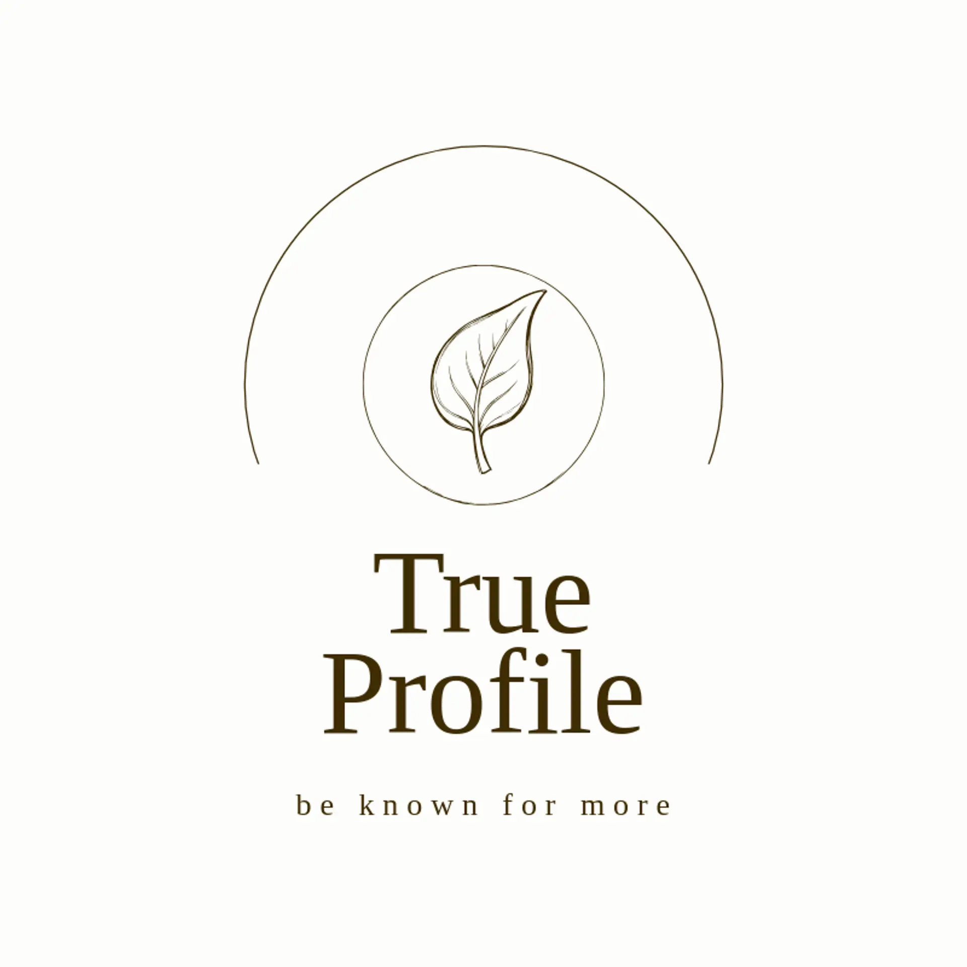 True Profile logo for profile