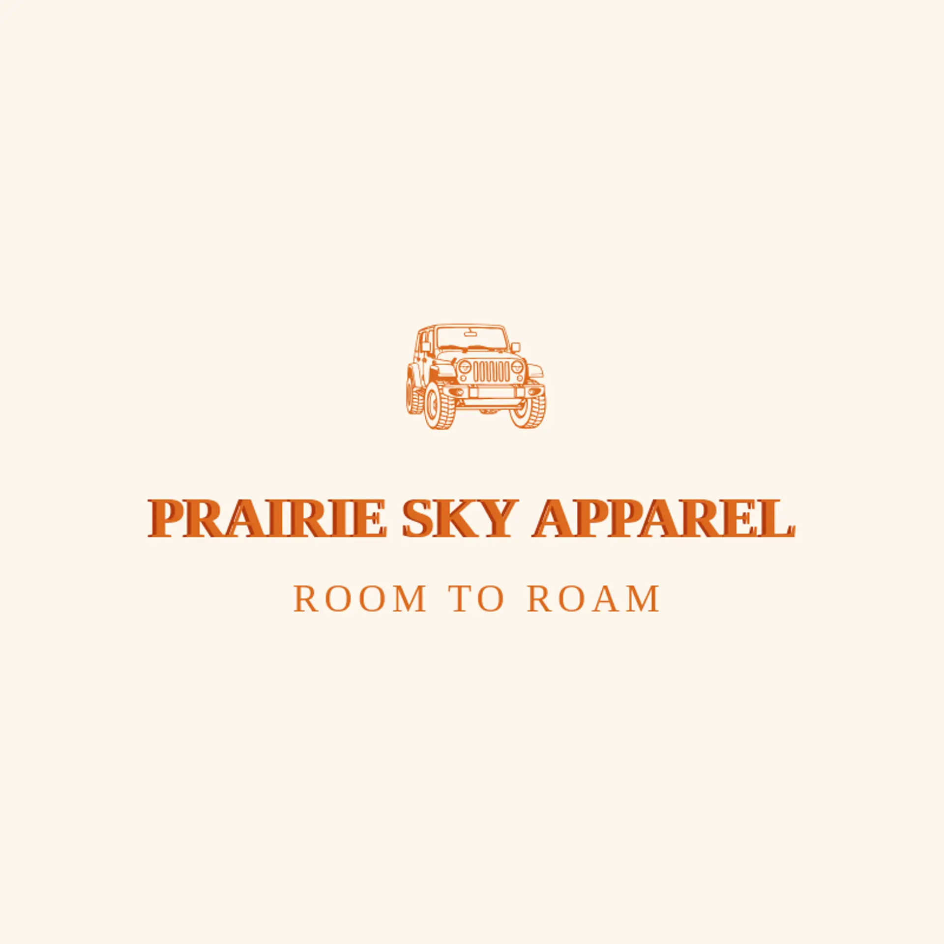 Prairie Sky Apparel logo for wrangler