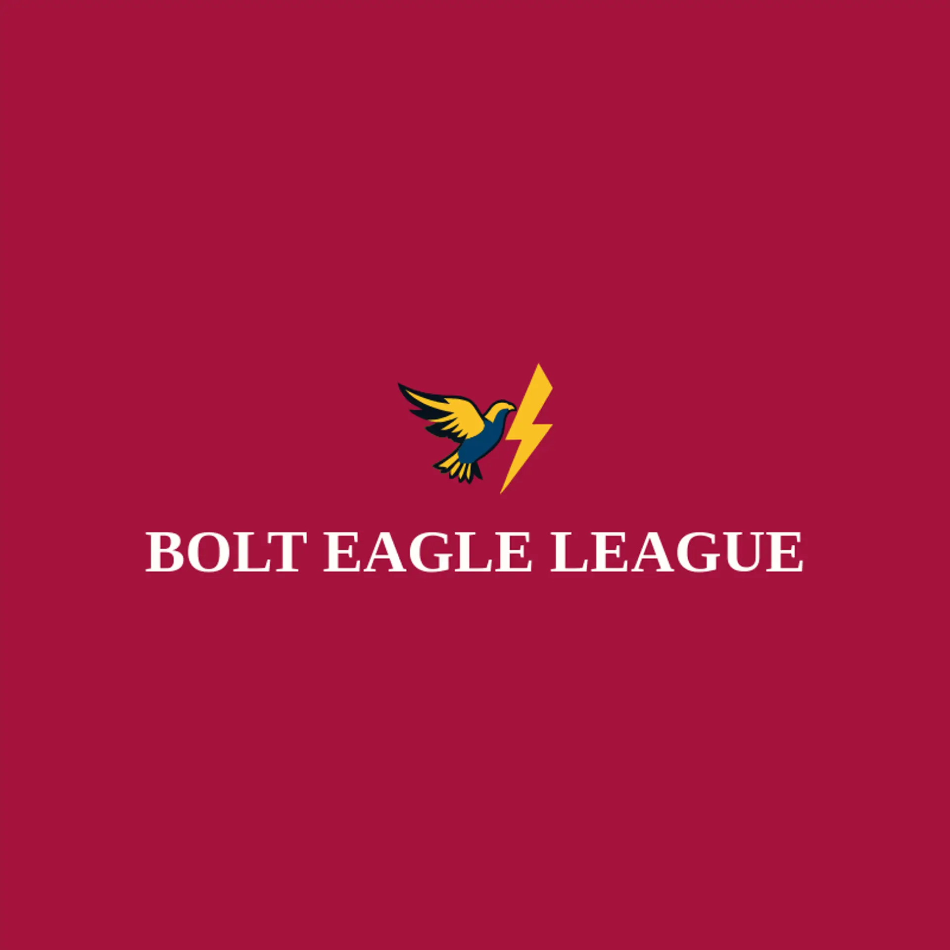Bolt Eagle League logo for wing