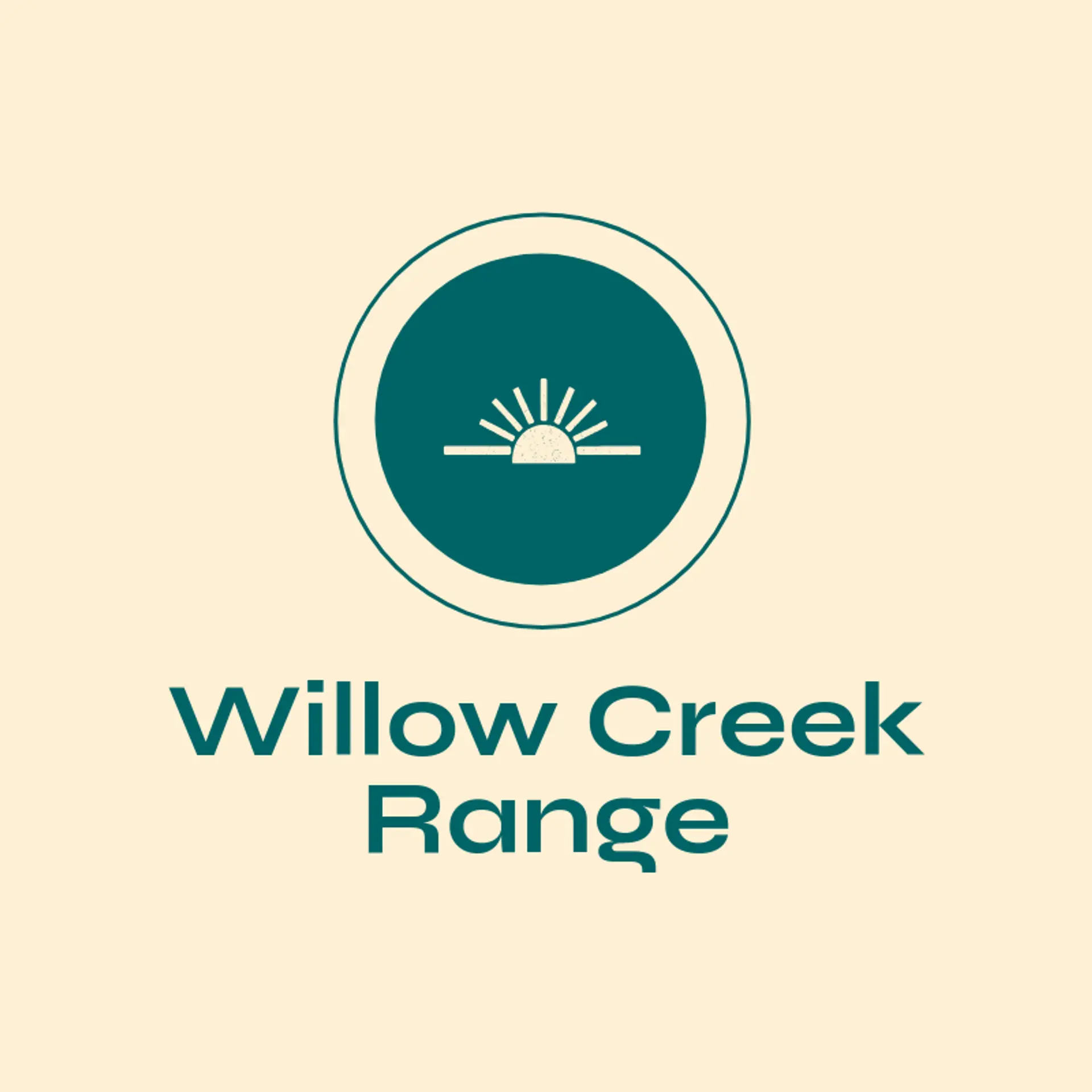 Willow Creek Range logo for ranch