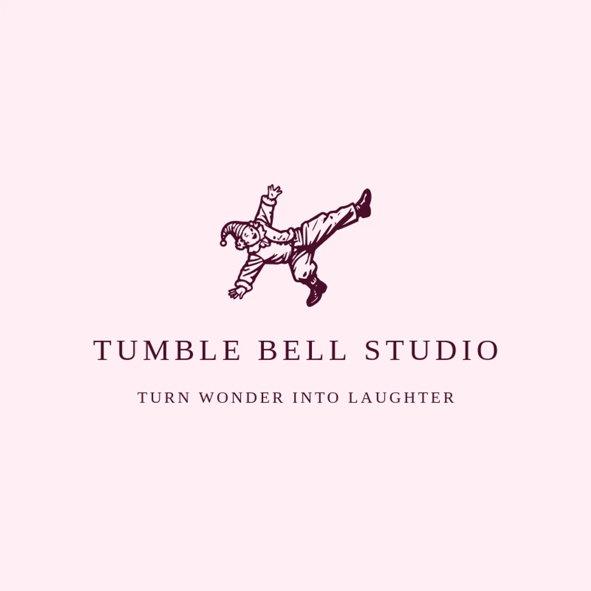 Tumble Bell Studio logo for jester