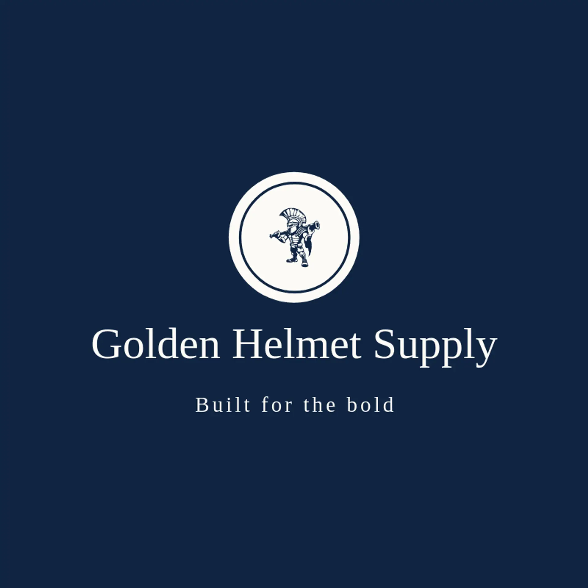Golden Helmet Supply logo for trojan