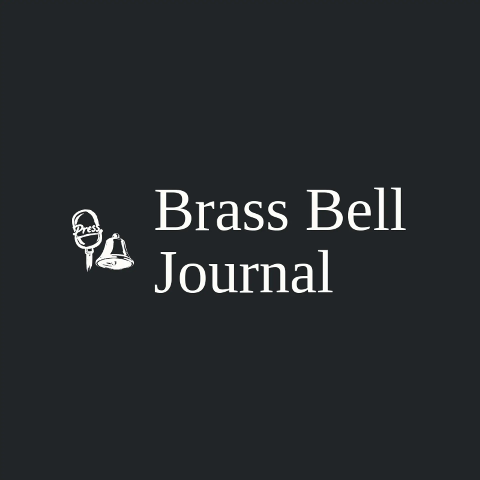 Brass Bell Journal logo for press
