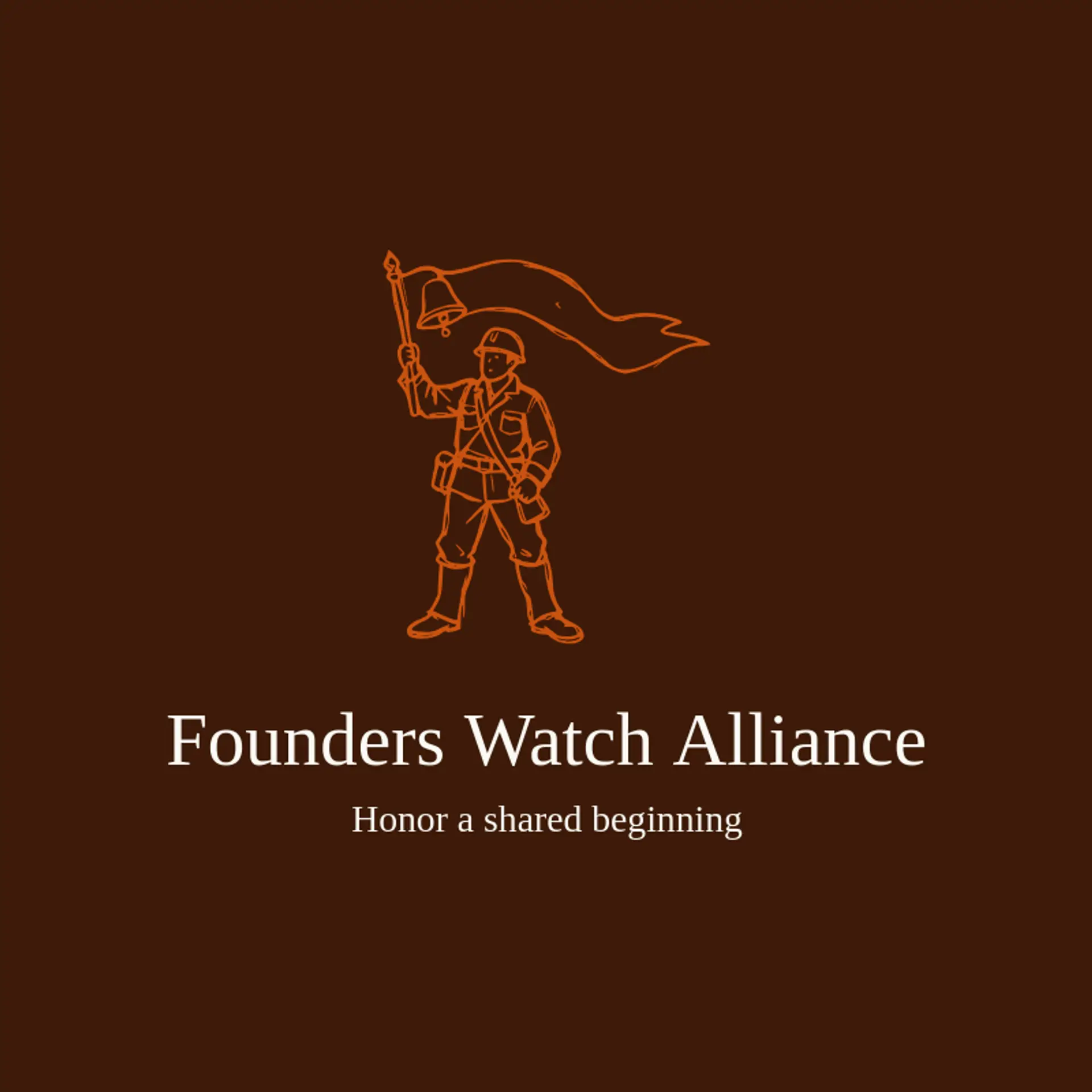 Founders Watch Alliance logo for militia