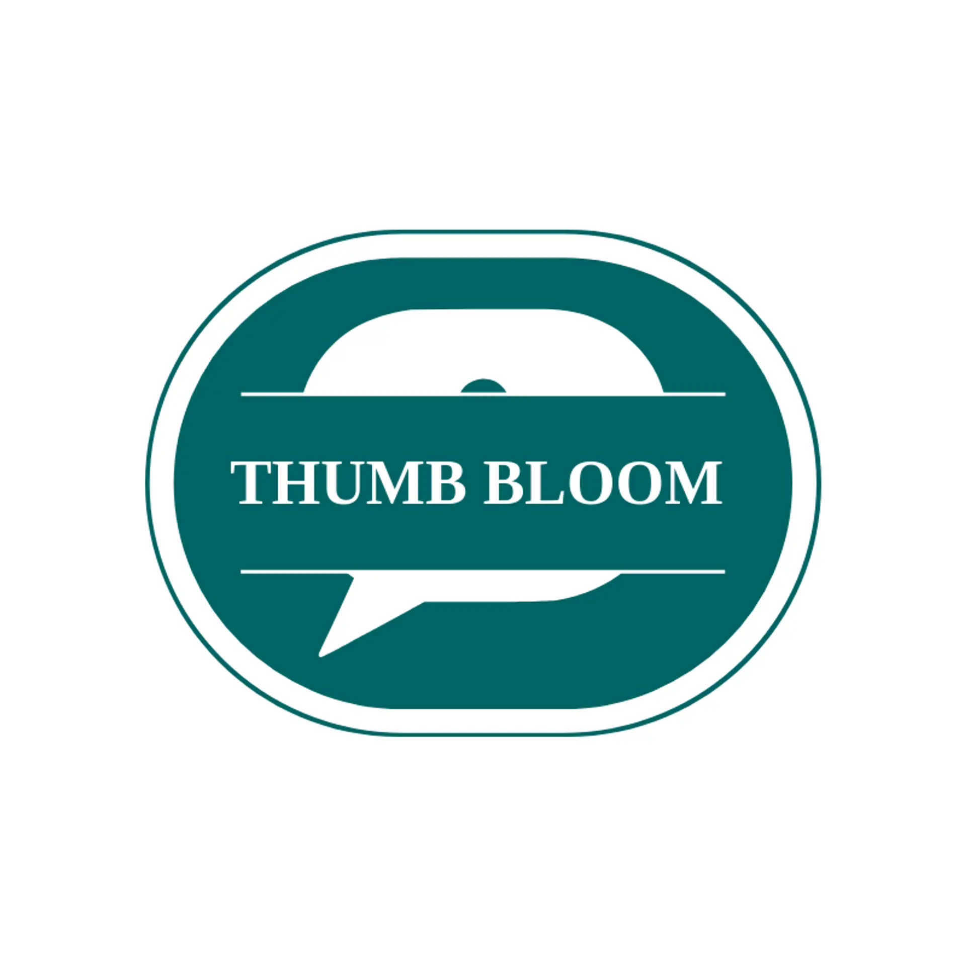 Thumb Bloom logo for message